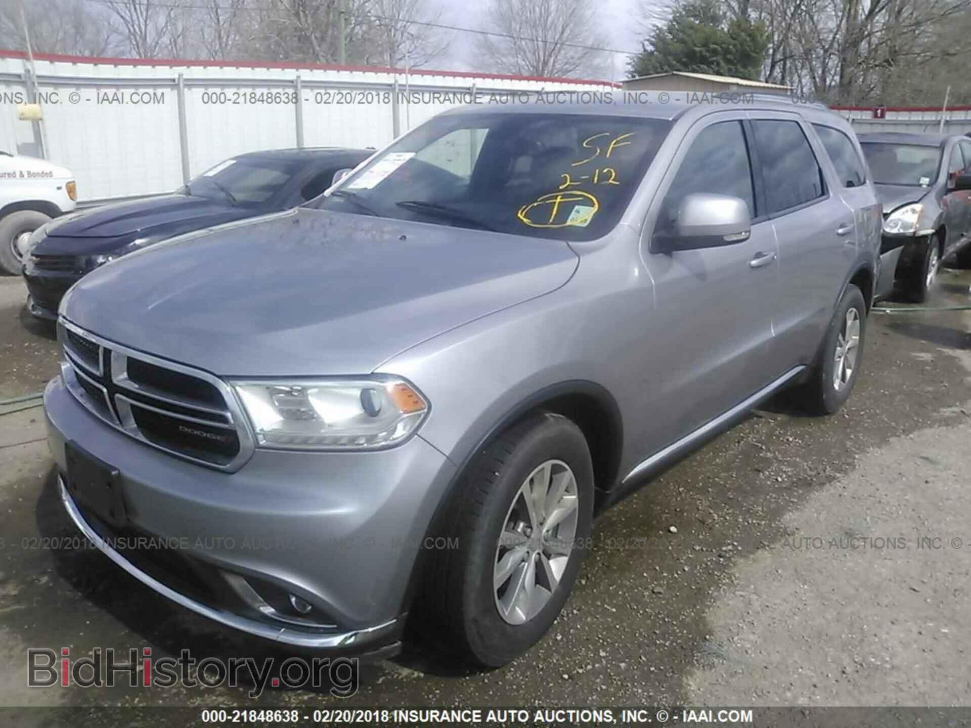 2015 Dodge Durango - VIN: 1C4RDHDG4FC194136 - Фото 2