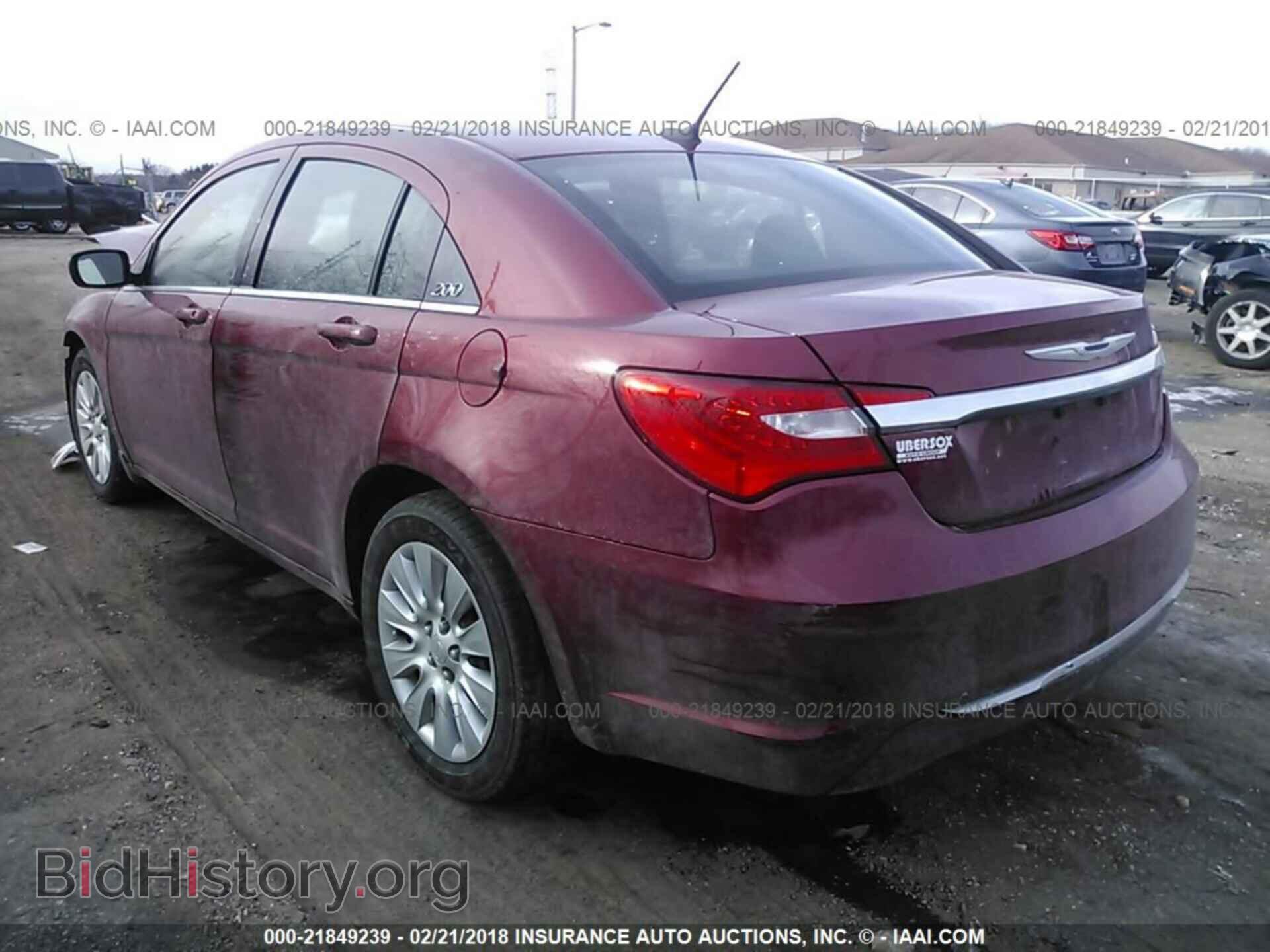 2013 Chrysler 200 - VIN: 1C3CCBAB4DN686718 - Фото 3