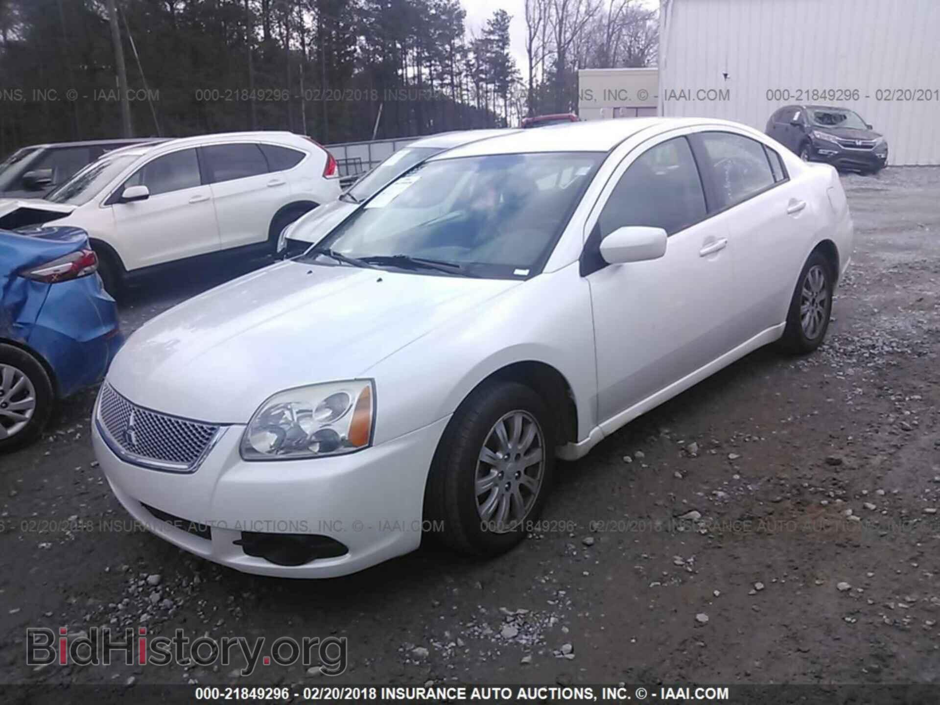 2012 Mitsubishi Galant - VIN: 4A32B2FF4CE024395 - Фото 2
