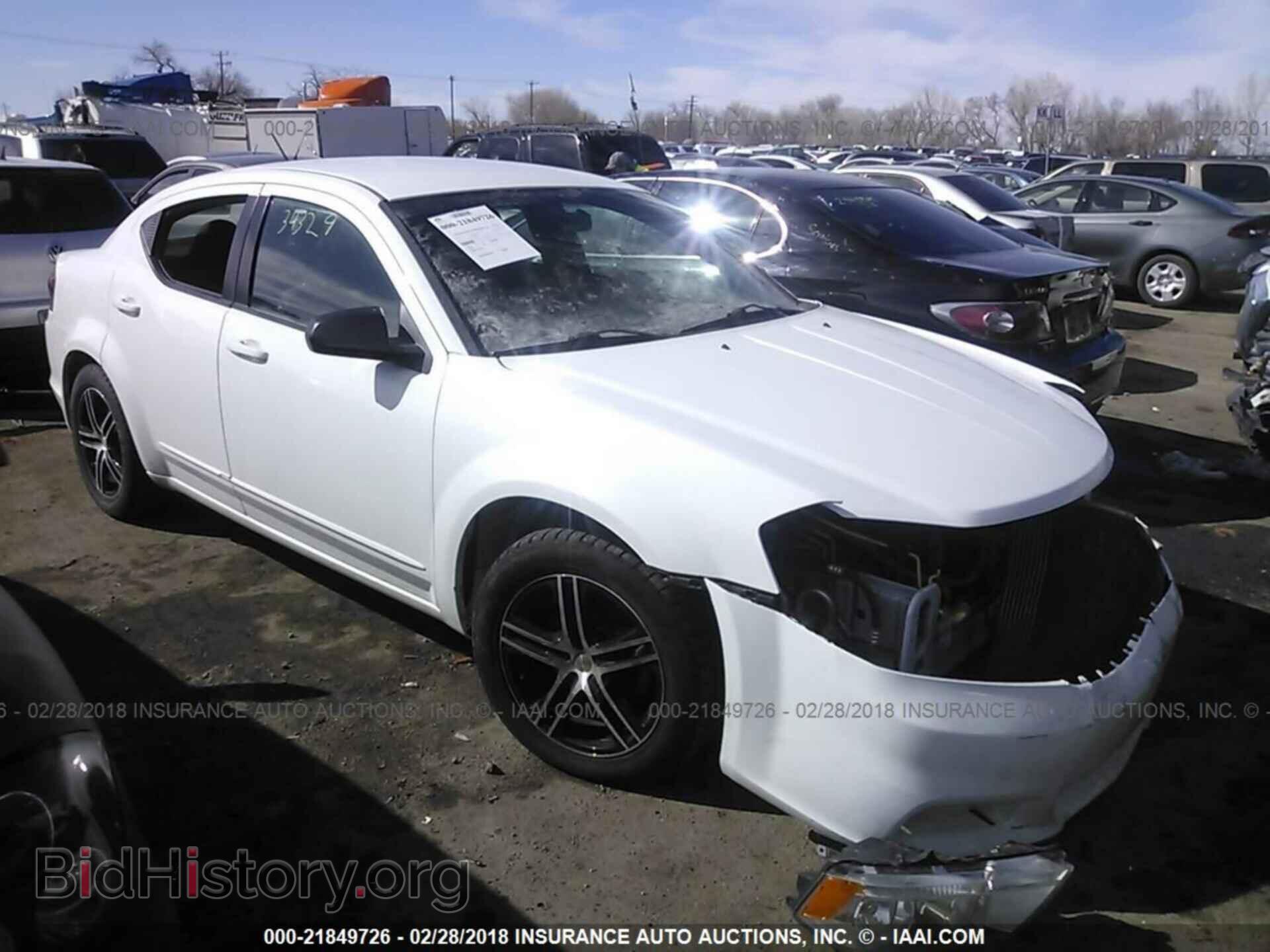 Photo 1C3CDZAB2CN328067 - Dodge Avenger 2012