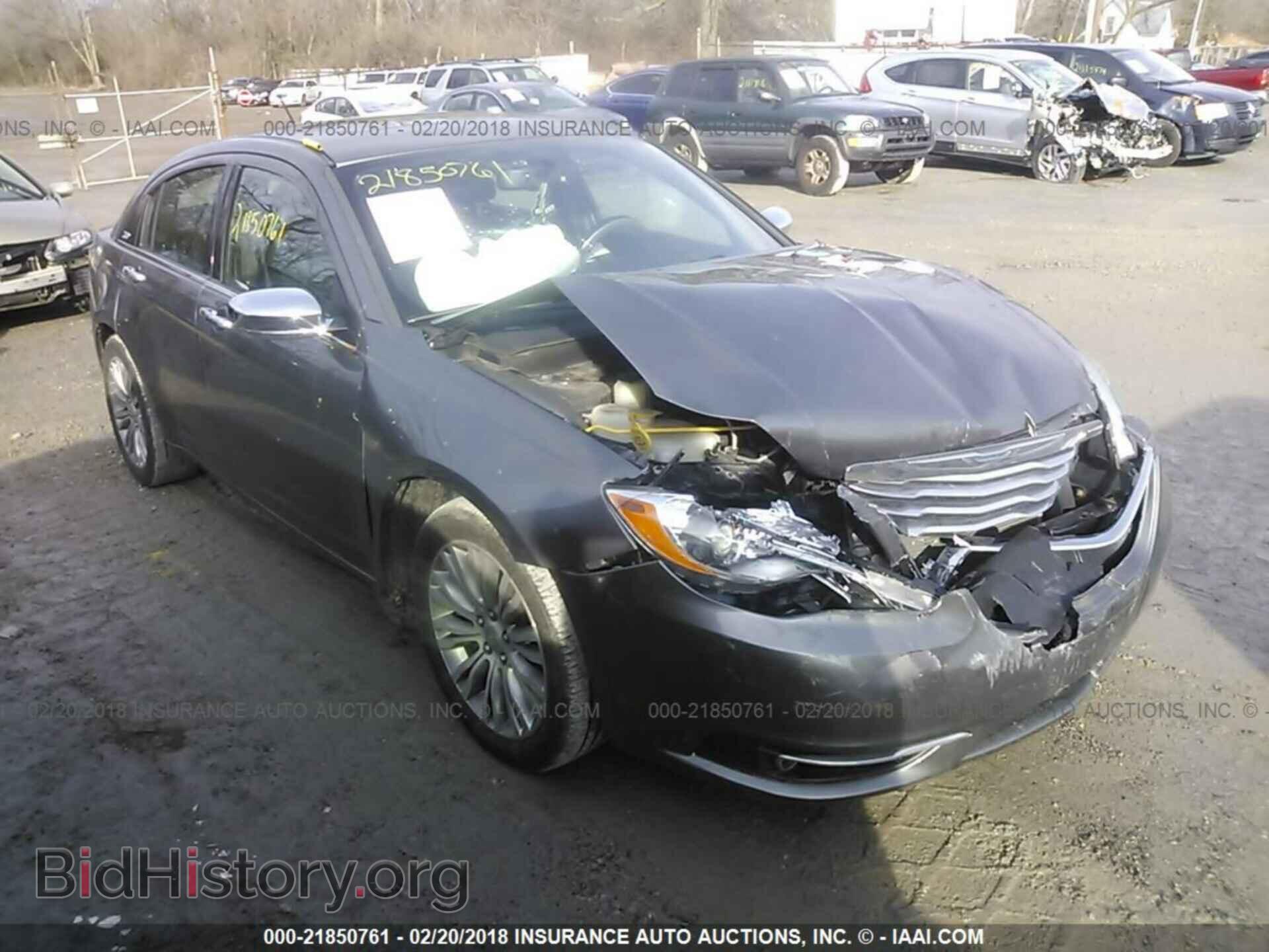 Фотография 1C3CCBCBXCN288960 - Chrysler 200 2012
