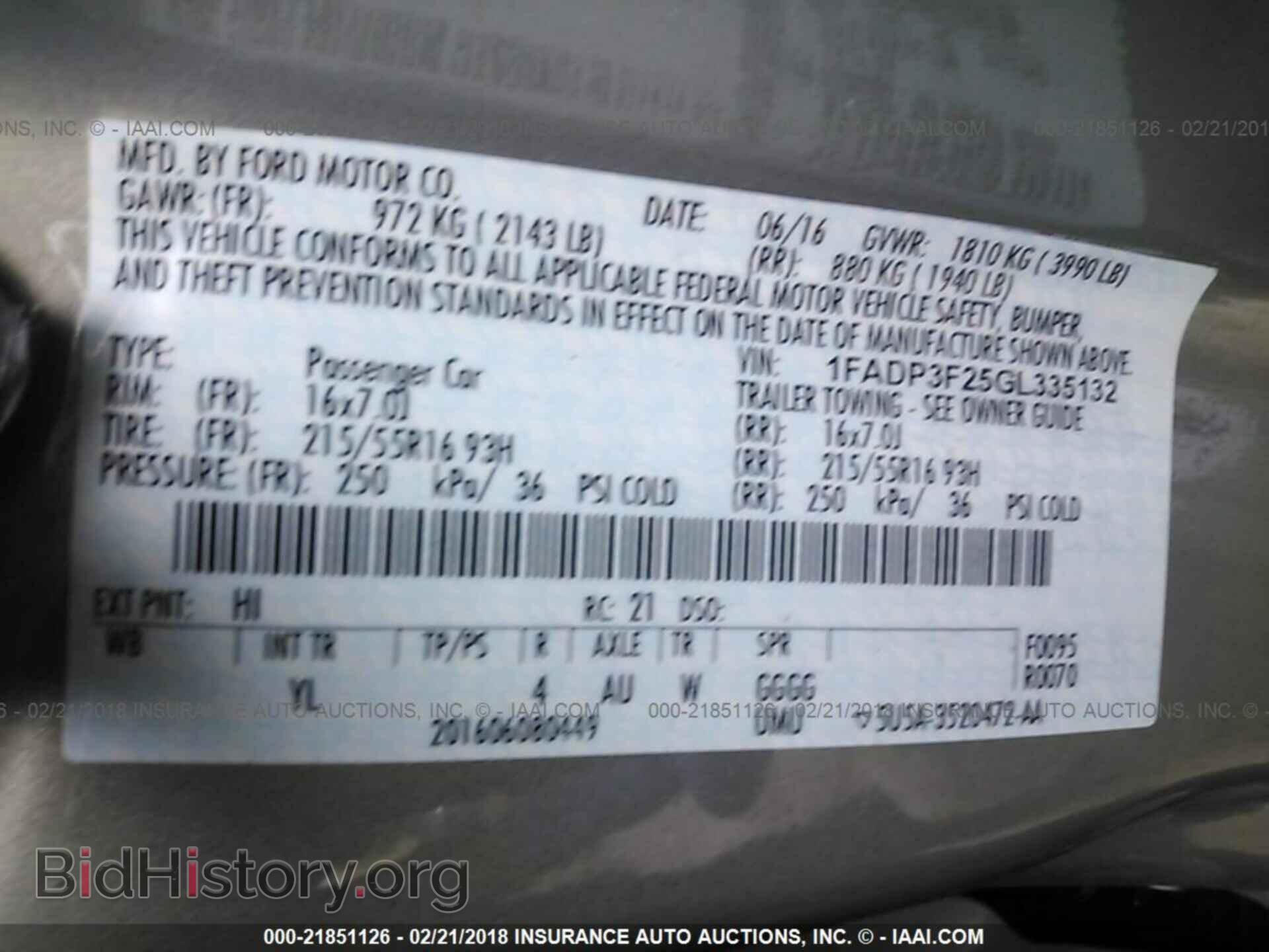 2016 Ford Focus - VIN: 1FADP3F25GL335132 - Photo 9