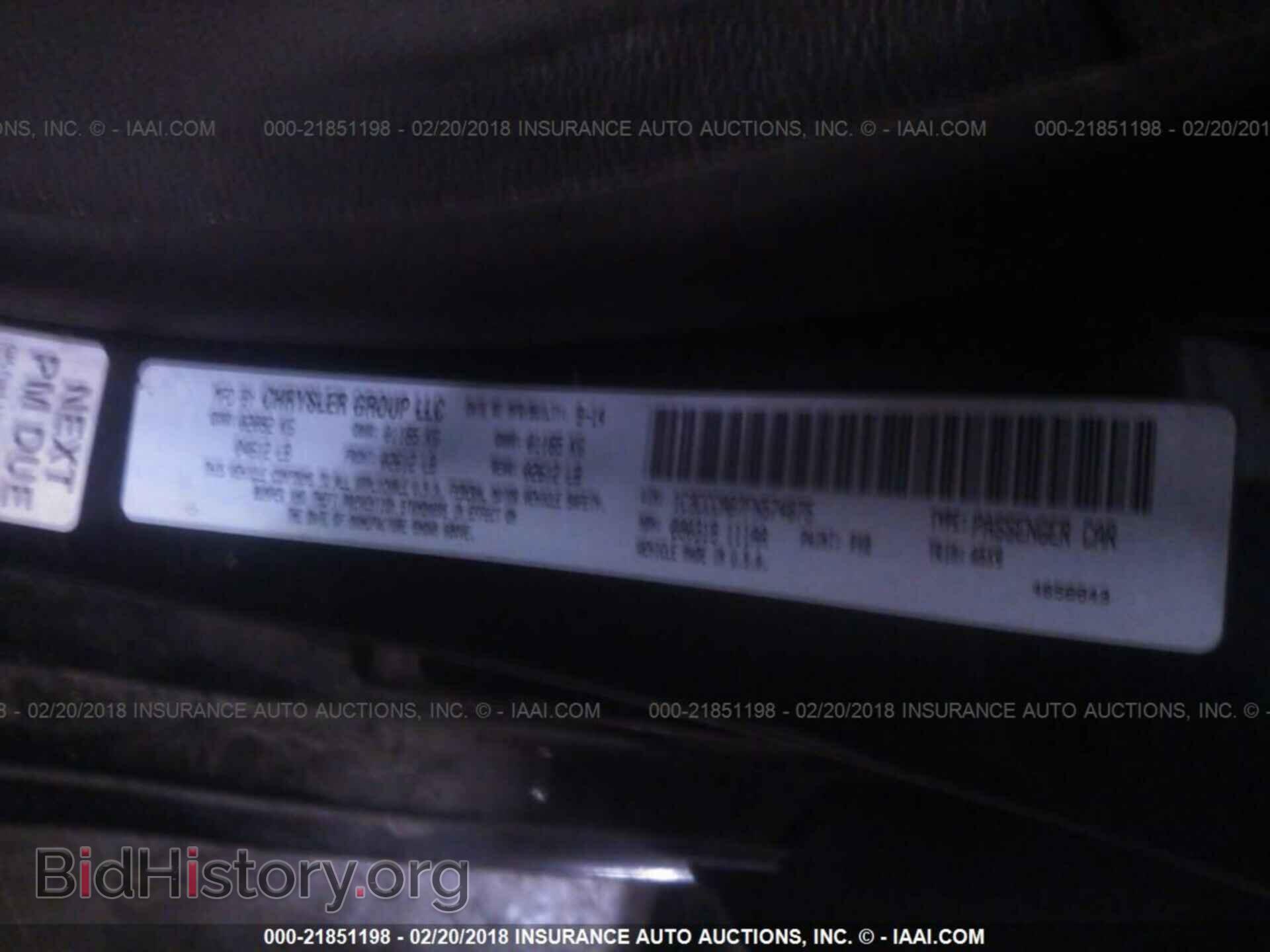 2015 Chrysler 200 - VIN: 1C3CCCAB7FN574875 - Photo 9