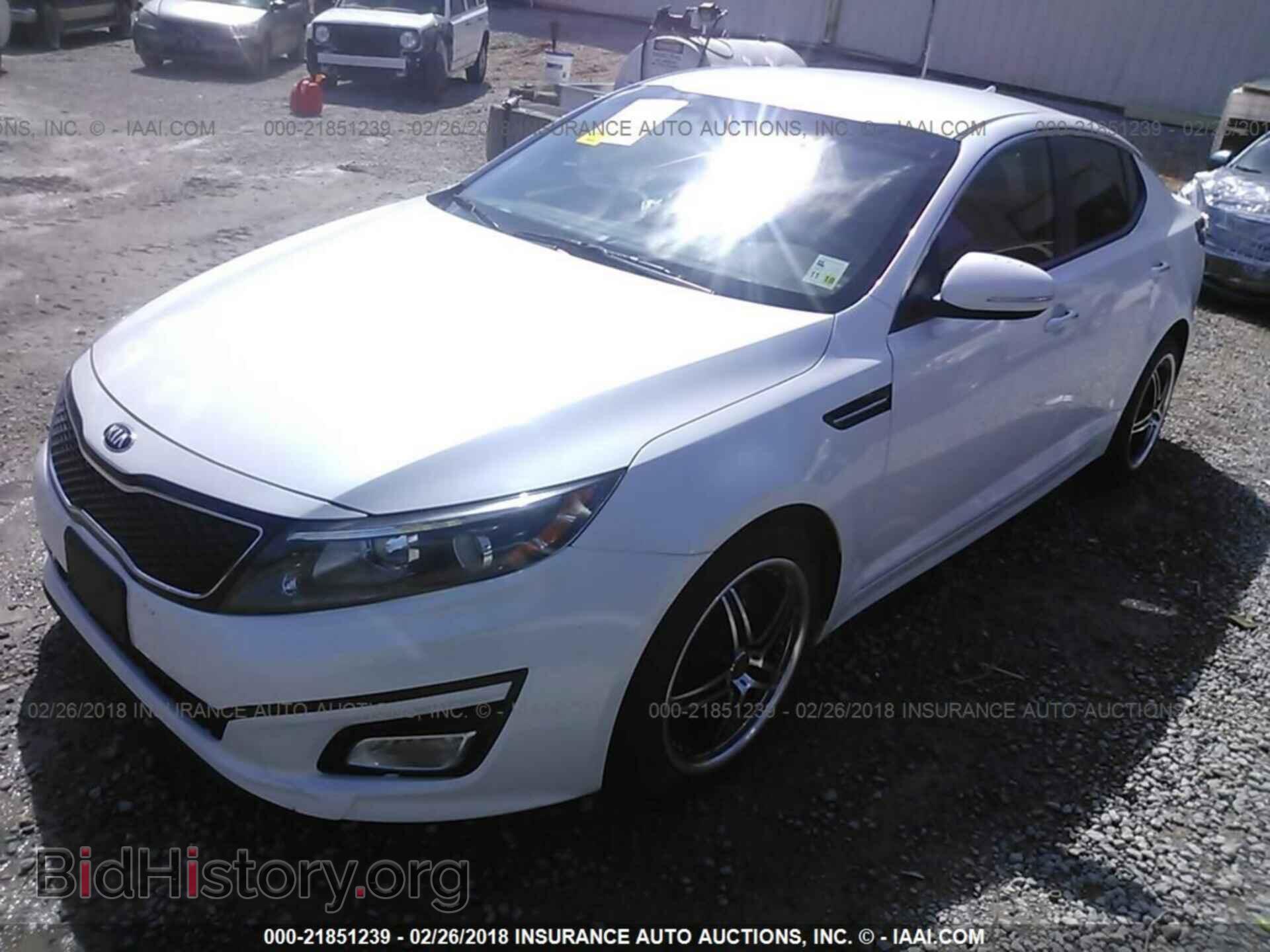 2015 Kia Optima - VIN: KNAGM4A72F5645392 - Photo 2