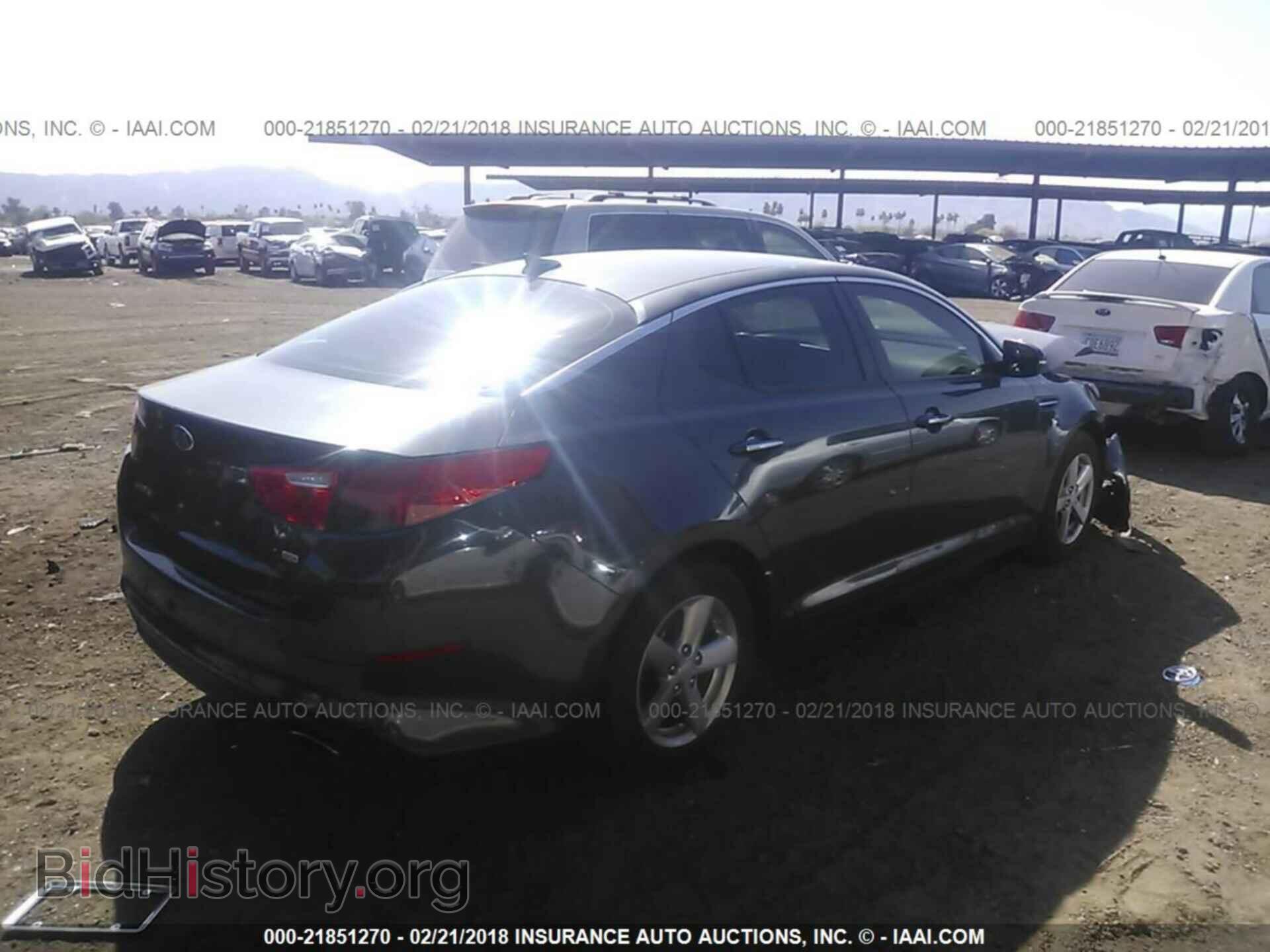 2015 Kia Optima - VIN: 5XXGM4A75FG446528 - Photo 4