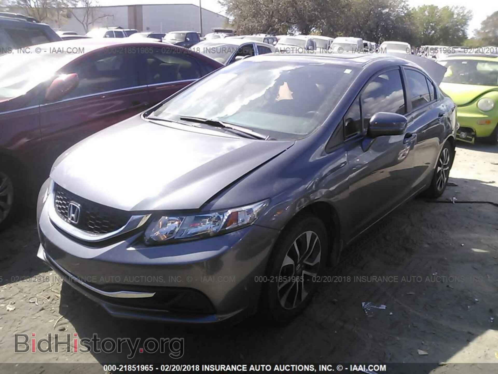 2014 Honda Civic - VIN: 19XFB2F85EE083422 - Фото 2