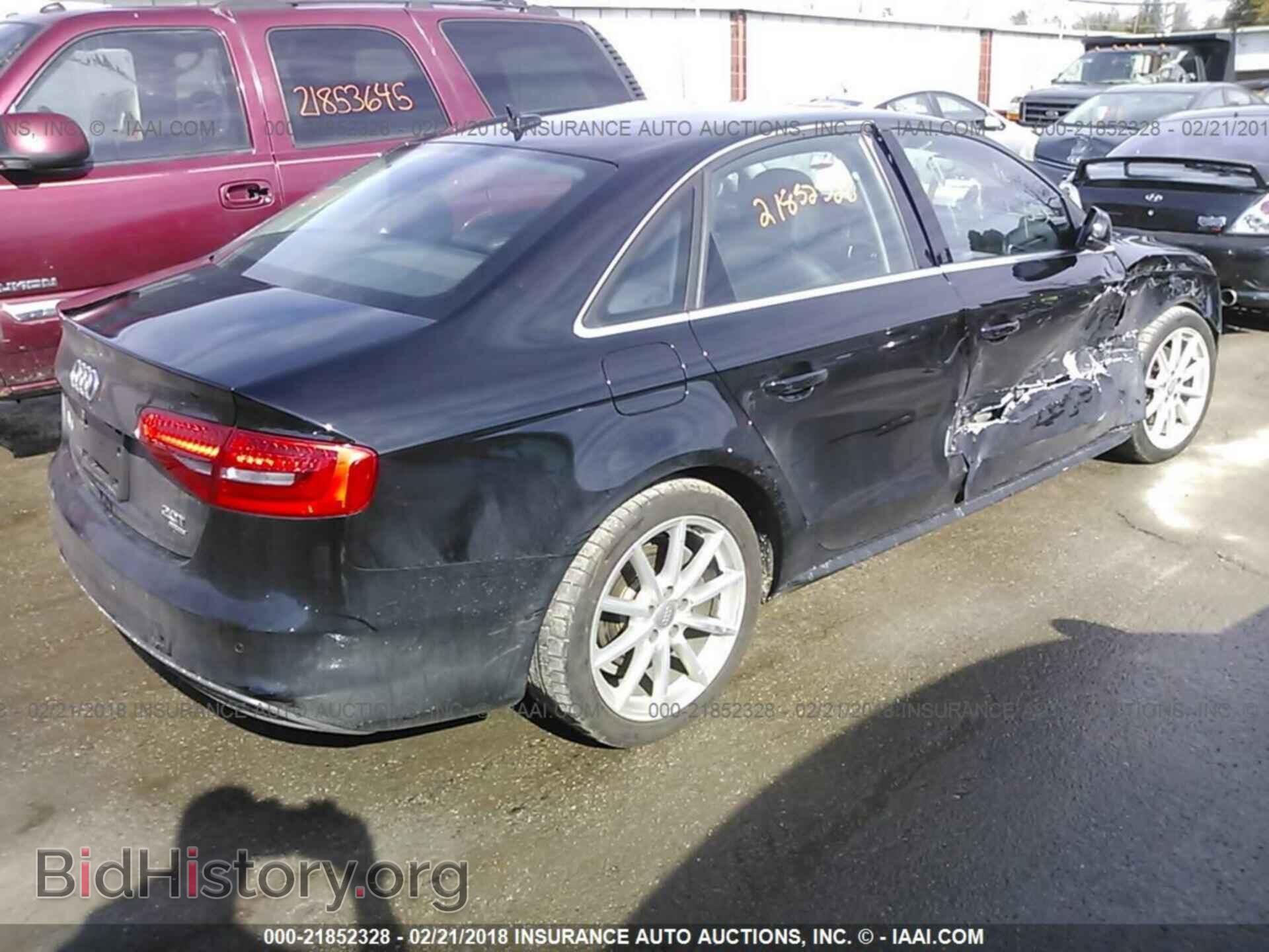 2014 Audi A4 - VIN: WAUFFAFL8EN026868 - Фото 4