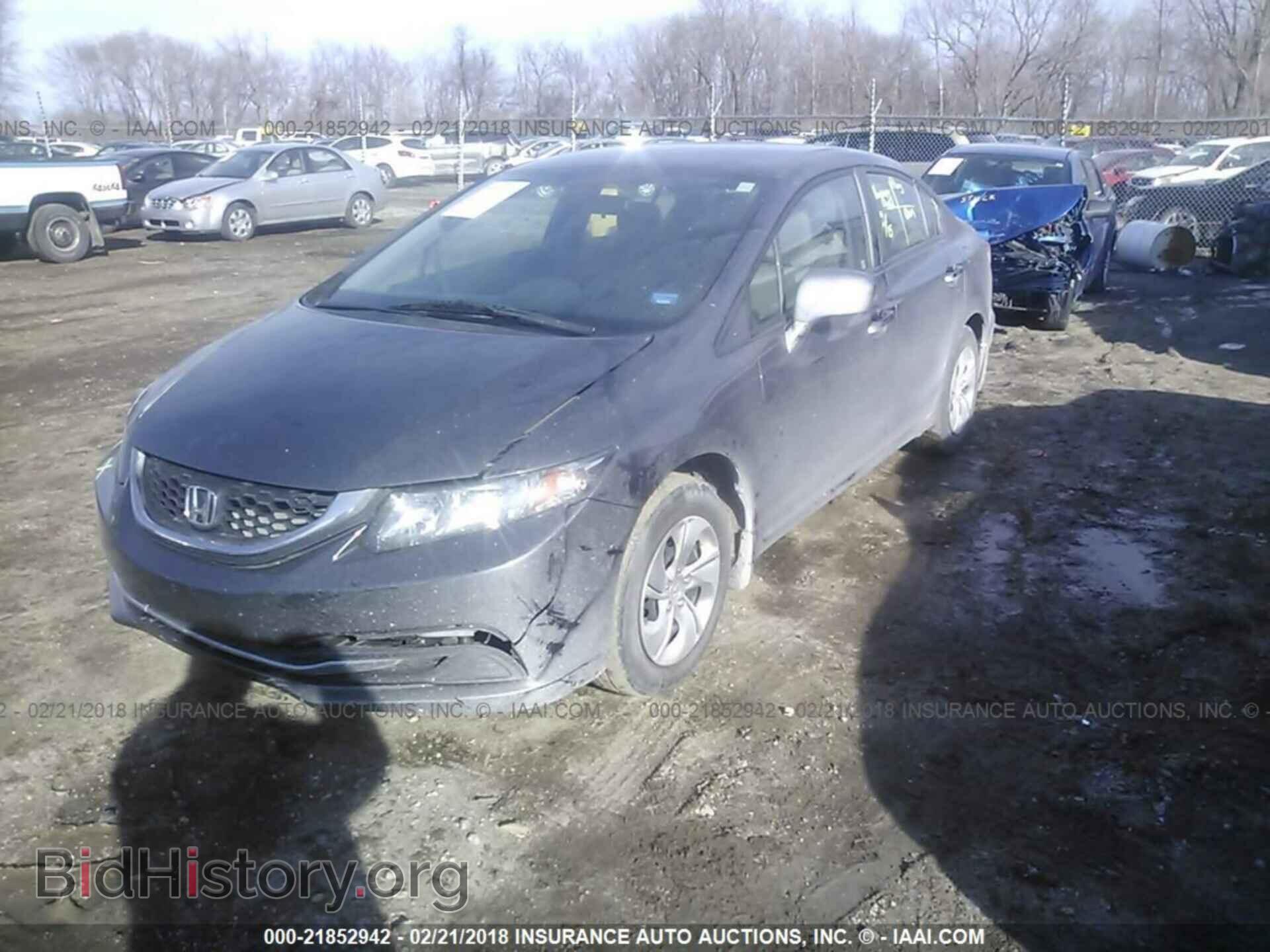 2014 Honda Civic - VIN: 19XFB2F54EE063765 - Фото 2