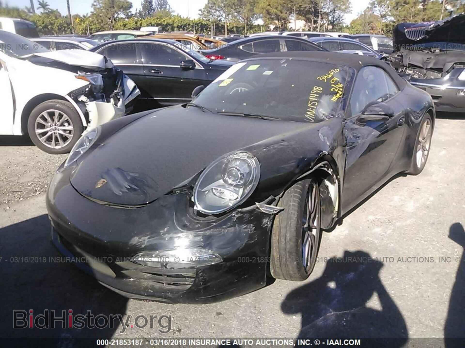 2012 Porsche 911 - VIN: WP0CB2A93CS154498 - Фото 2