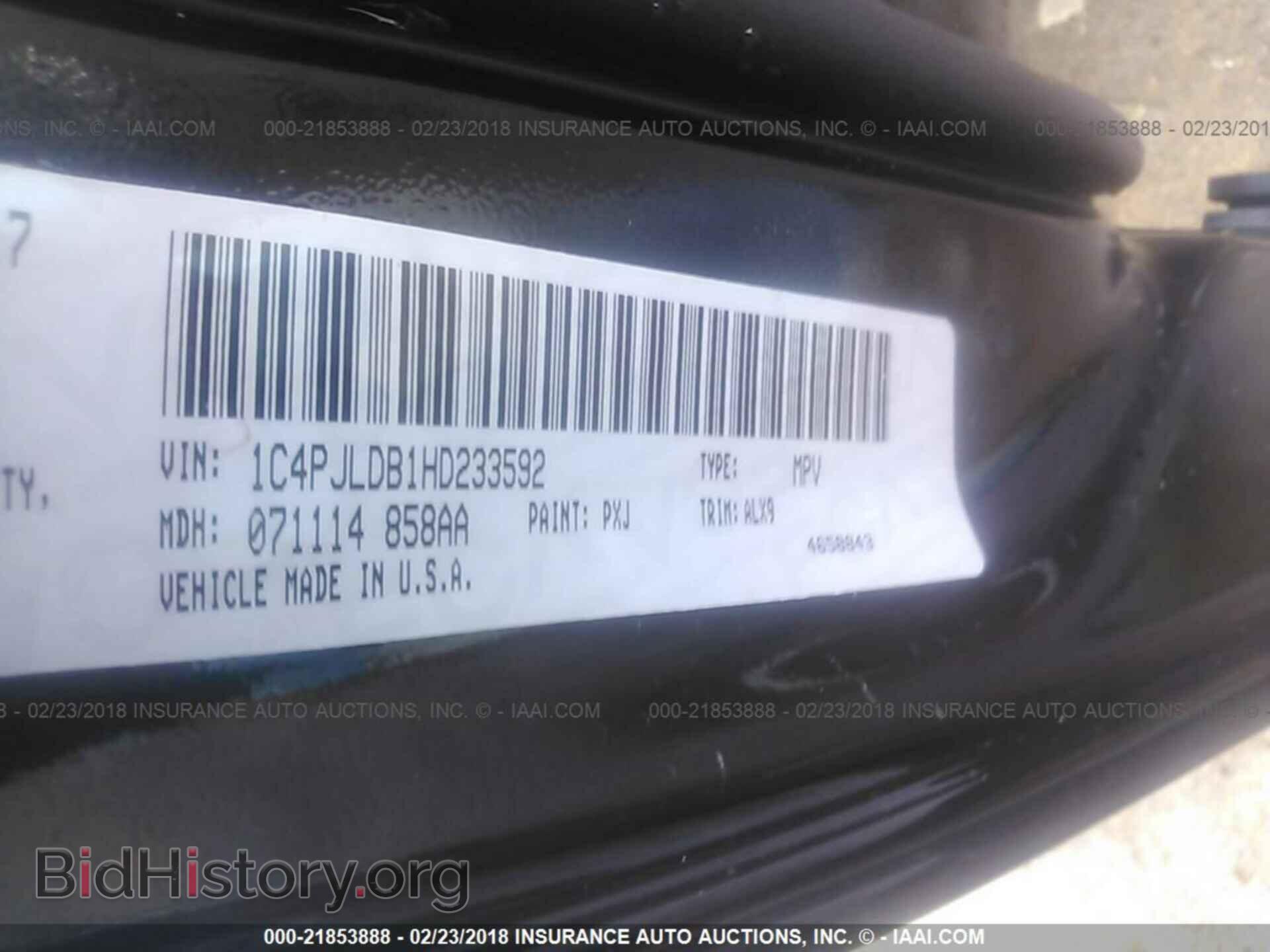 2017 Jeep Cherokee - VIN: 1C4PJLDB1HD233592 - Фото 9