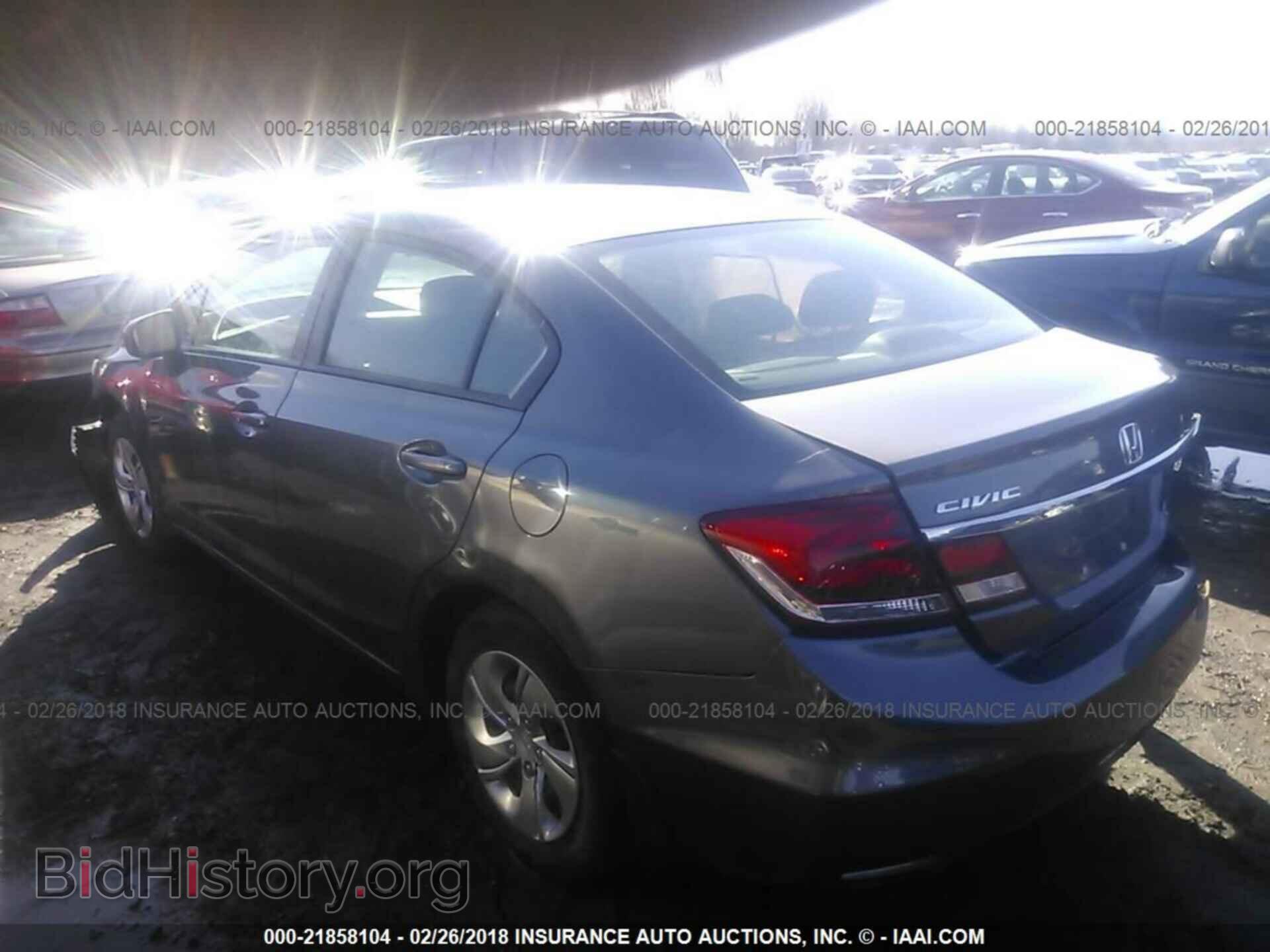 2014 Honda Civic - VIN: 2HGFB2F53EH516215 - Фото 3