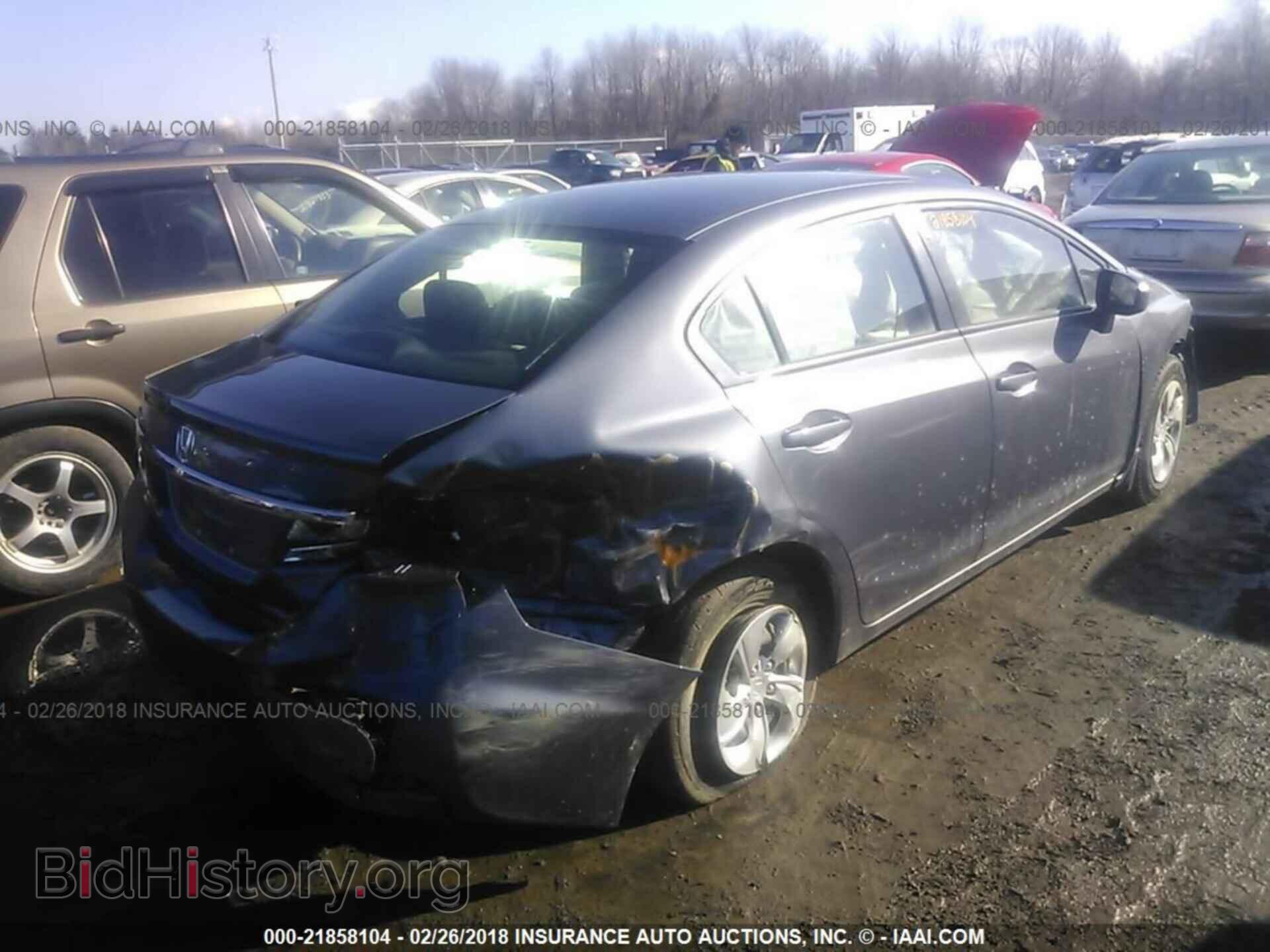 2014 Honda Civic - VIN: 2HGFB2F53EH516215 - Фото 4