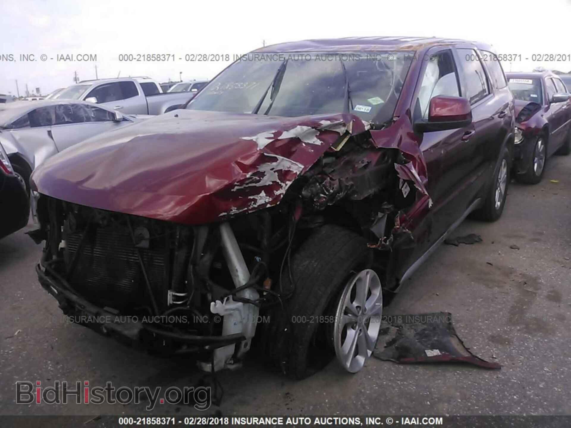 2013 Dodge Durango - VIN: 1C4RDHAG9DC692429 - Фото 2