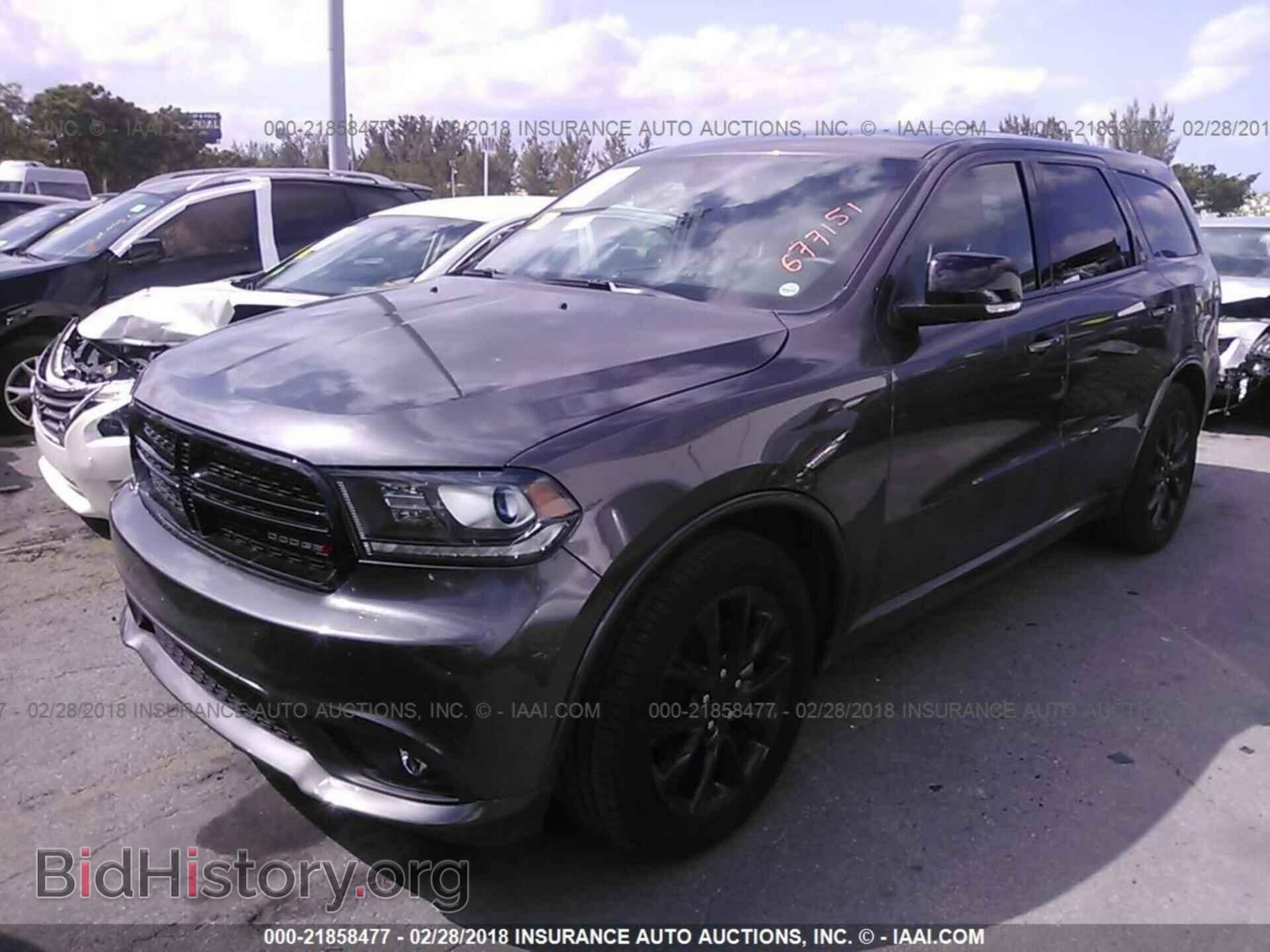 2017 Dodge Durango - VIN: 1C4RDHDG1HC677151 - Фото 2