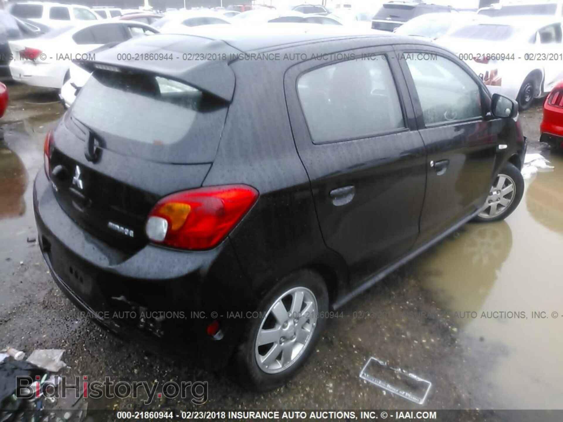 2014 Mitsubishi Mirage - VIN: ML32A4HJ8EH014203 - Фото 4