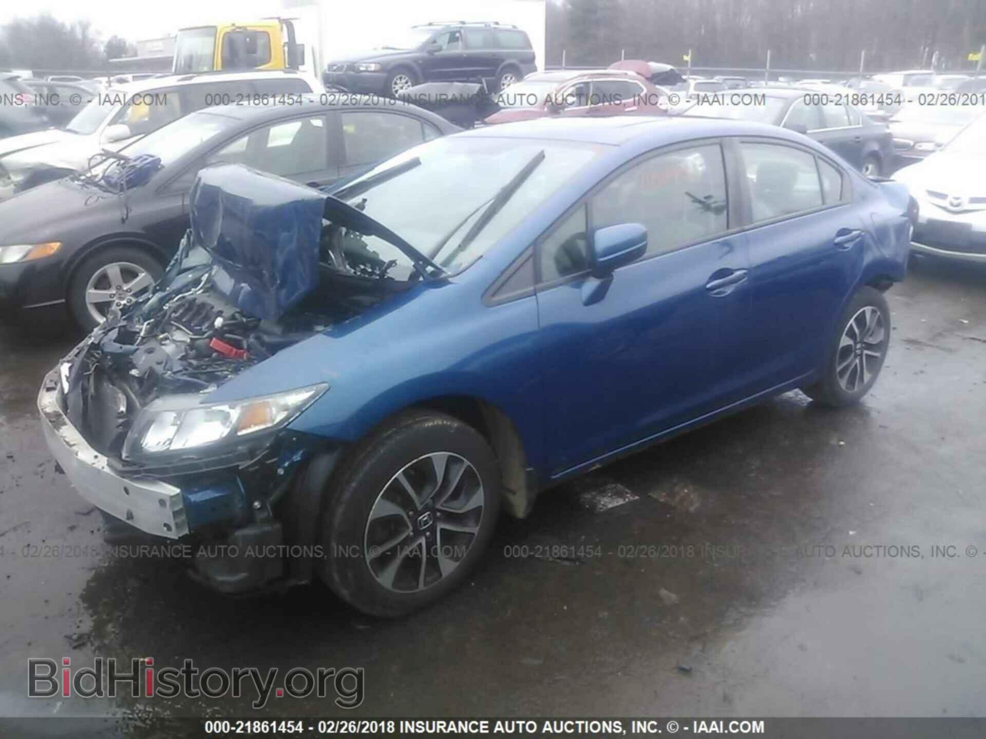 2014 Honda Civic - VIN: 19XFB2F83EE205193 - Фото 2