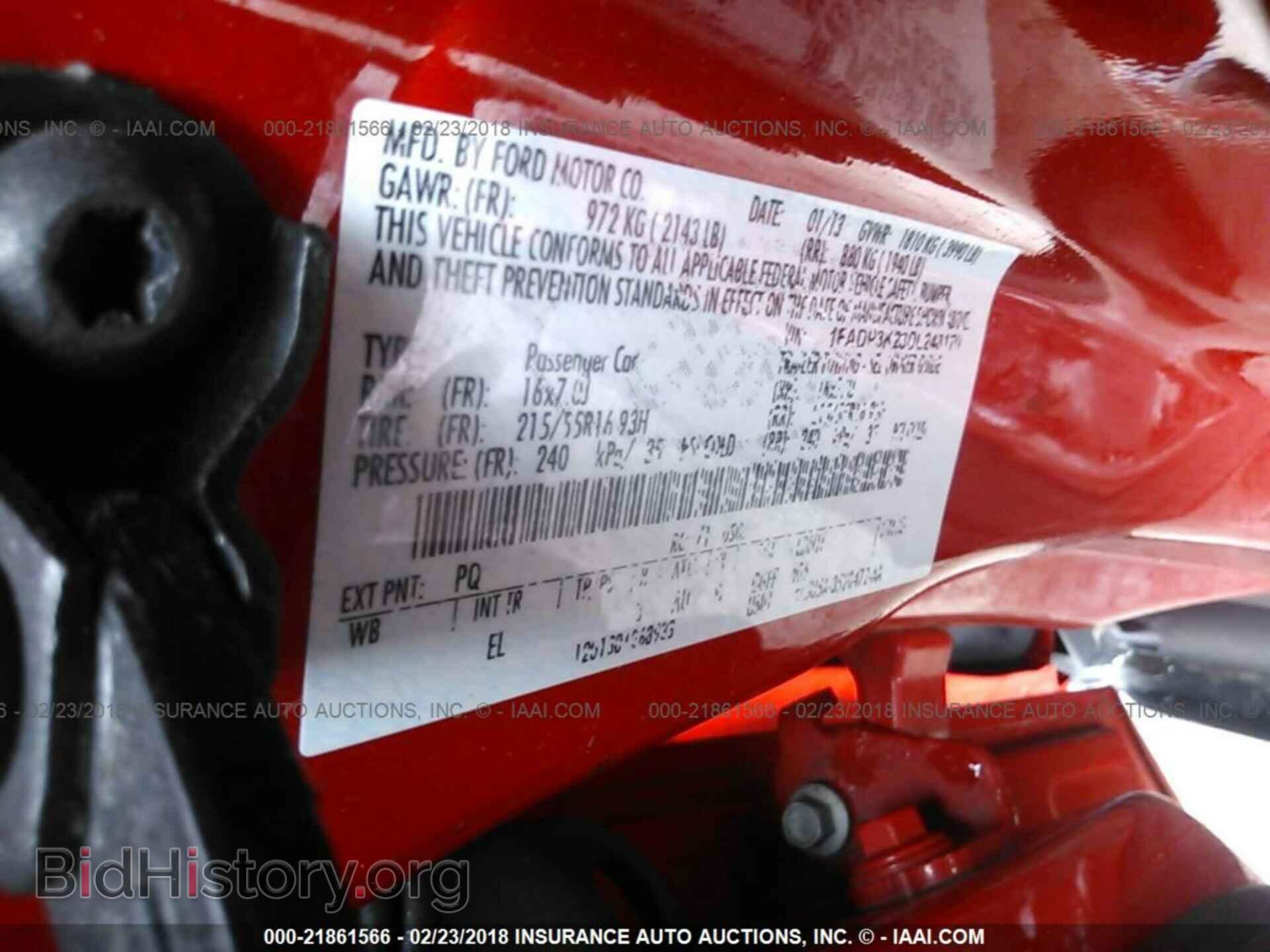 2013 Ford Focus - VIN: 1FADP3K23DL248170 - Фото 9
