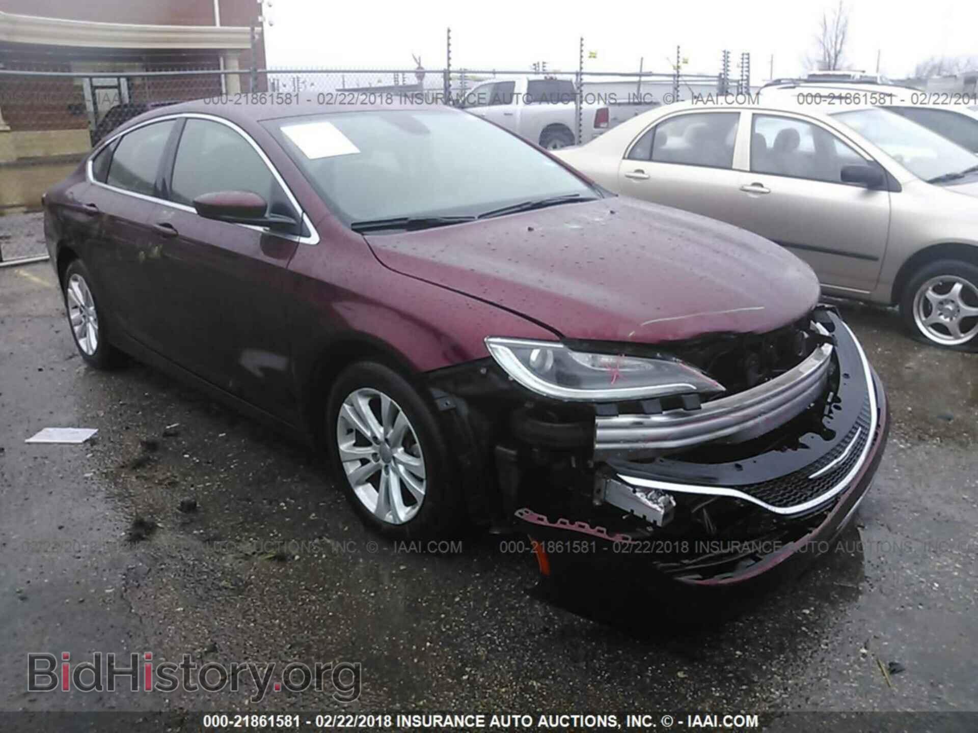 Photo 1C3CCCAB0FN692461 - Chrysler 200 2015