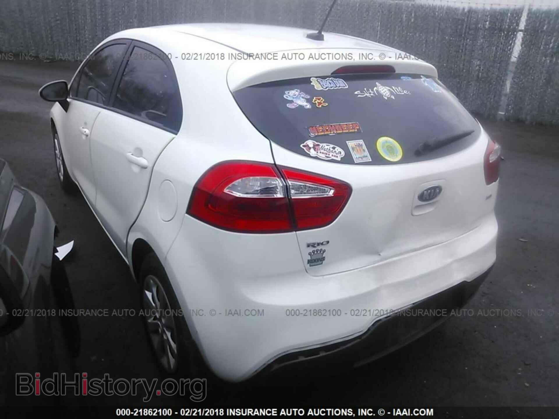 2013 KIA RIO - VIN: KNADM5A33D6281500 - Фото 3