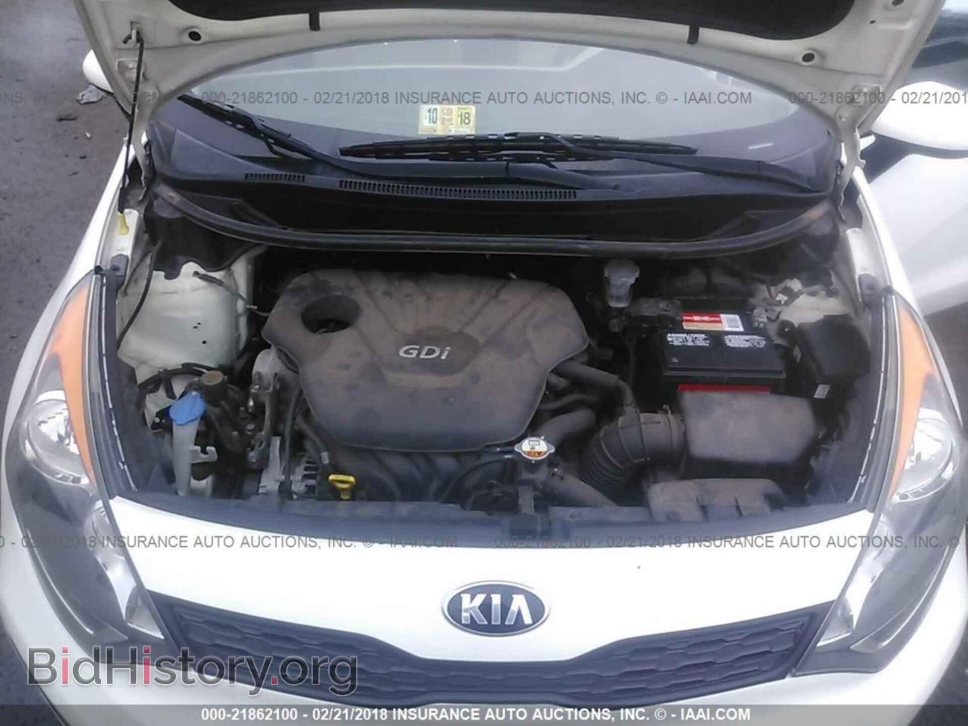 2013 KIA RIO - VIN: KNADM5A33D6281500 - Фото 10