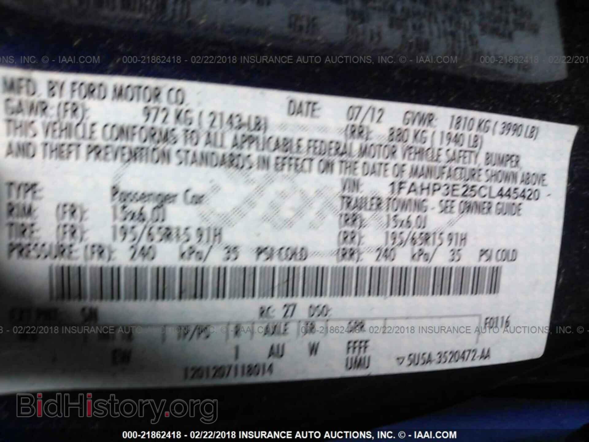 2012 Ford Focus - VIN: 1FAHP3E25CL445420 - Photo 9