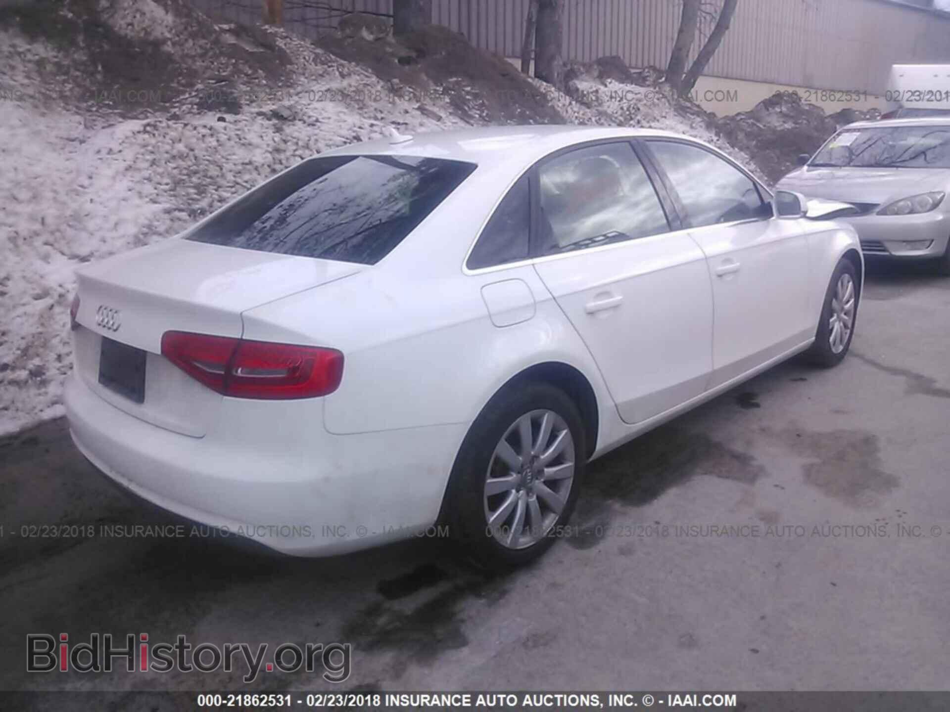 2013 Audi A4 - VIN: WAUBFAFL6DN036991 - Photo 4