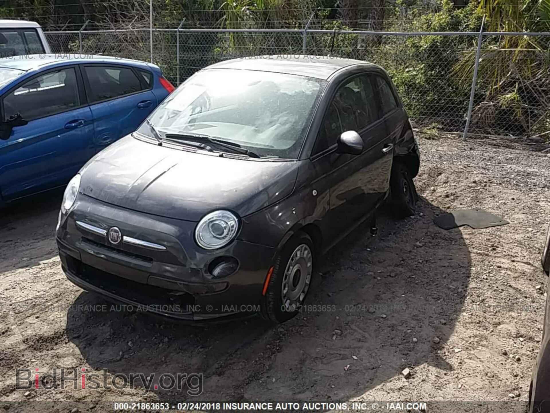 2015 Fiat 500 - VIN: 3C3CFFAR8FT503965 - Photo 2