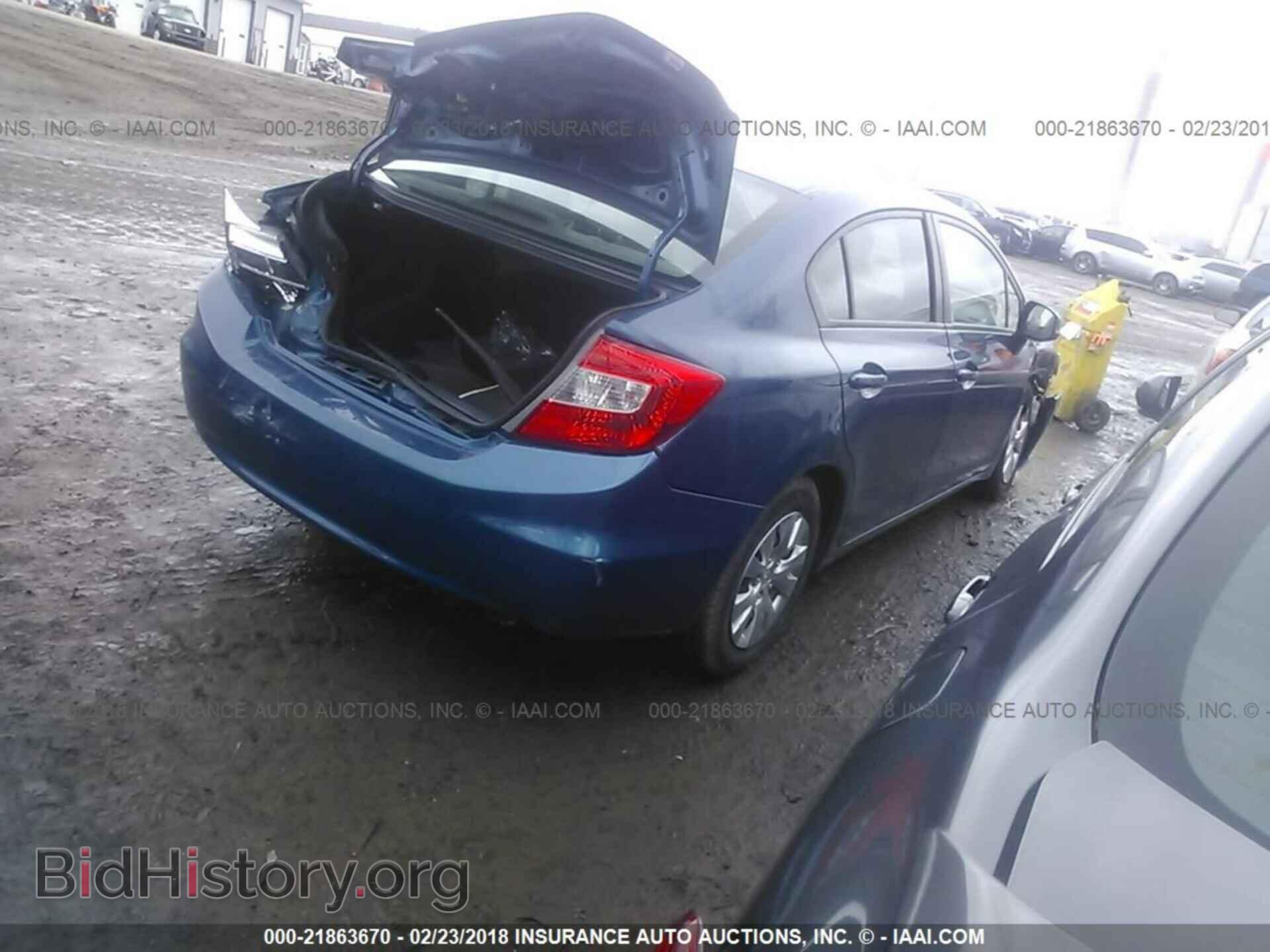 2012 Honda CIVIC (VIN 19XFB2F55CE074058) — фото 4 из 10