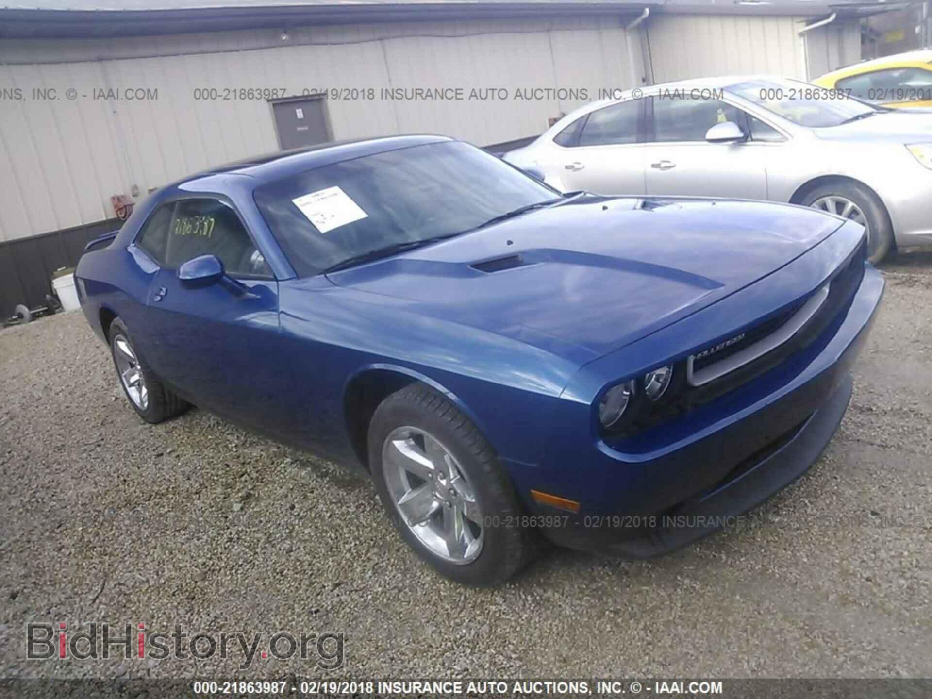 Photo 2C3CDYAG1CH268328 - Dodge Challenger 2012