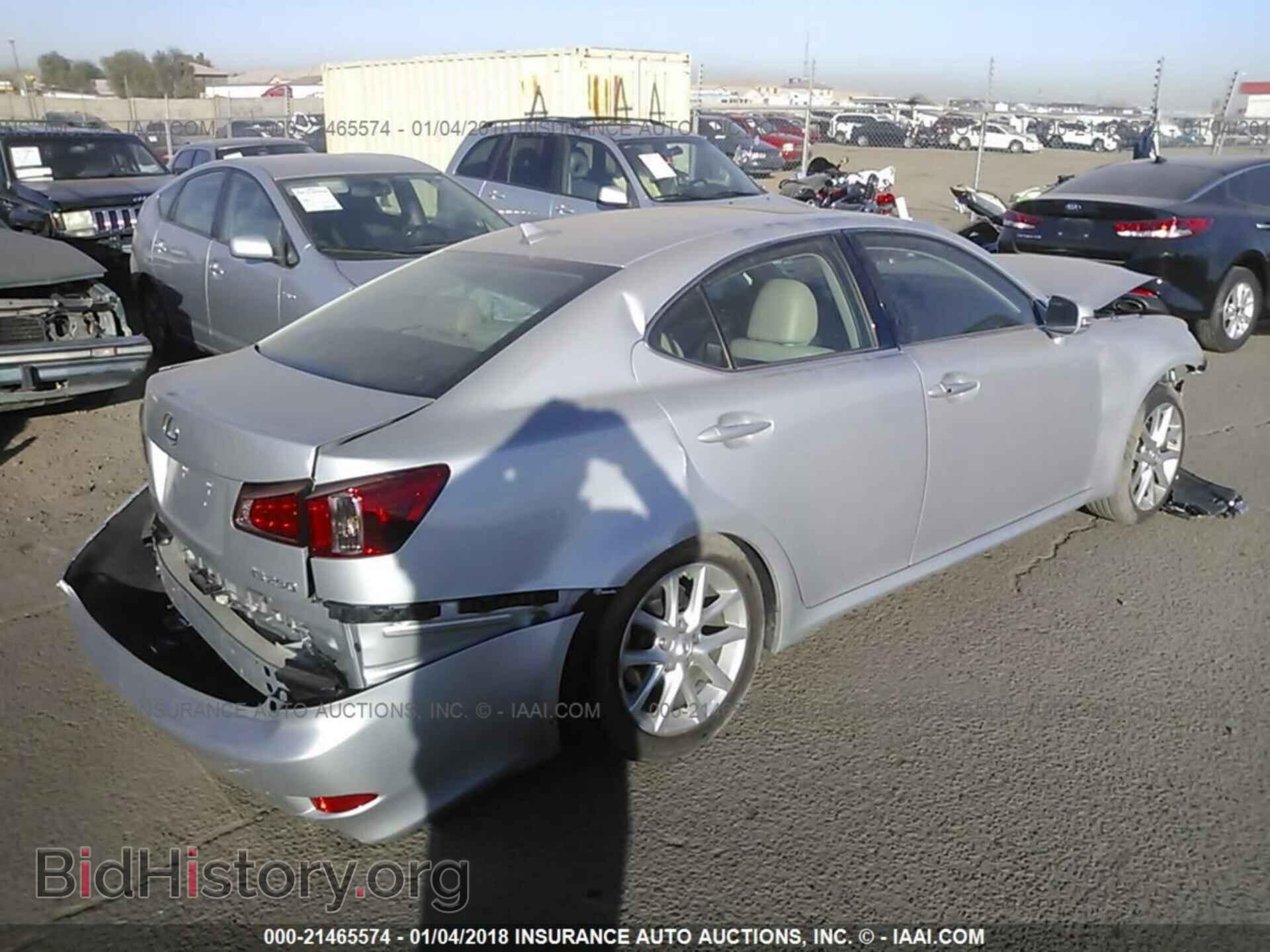 2012 LEXUS IS - VIN: JTHBF5C26C5169947 - Photo 4