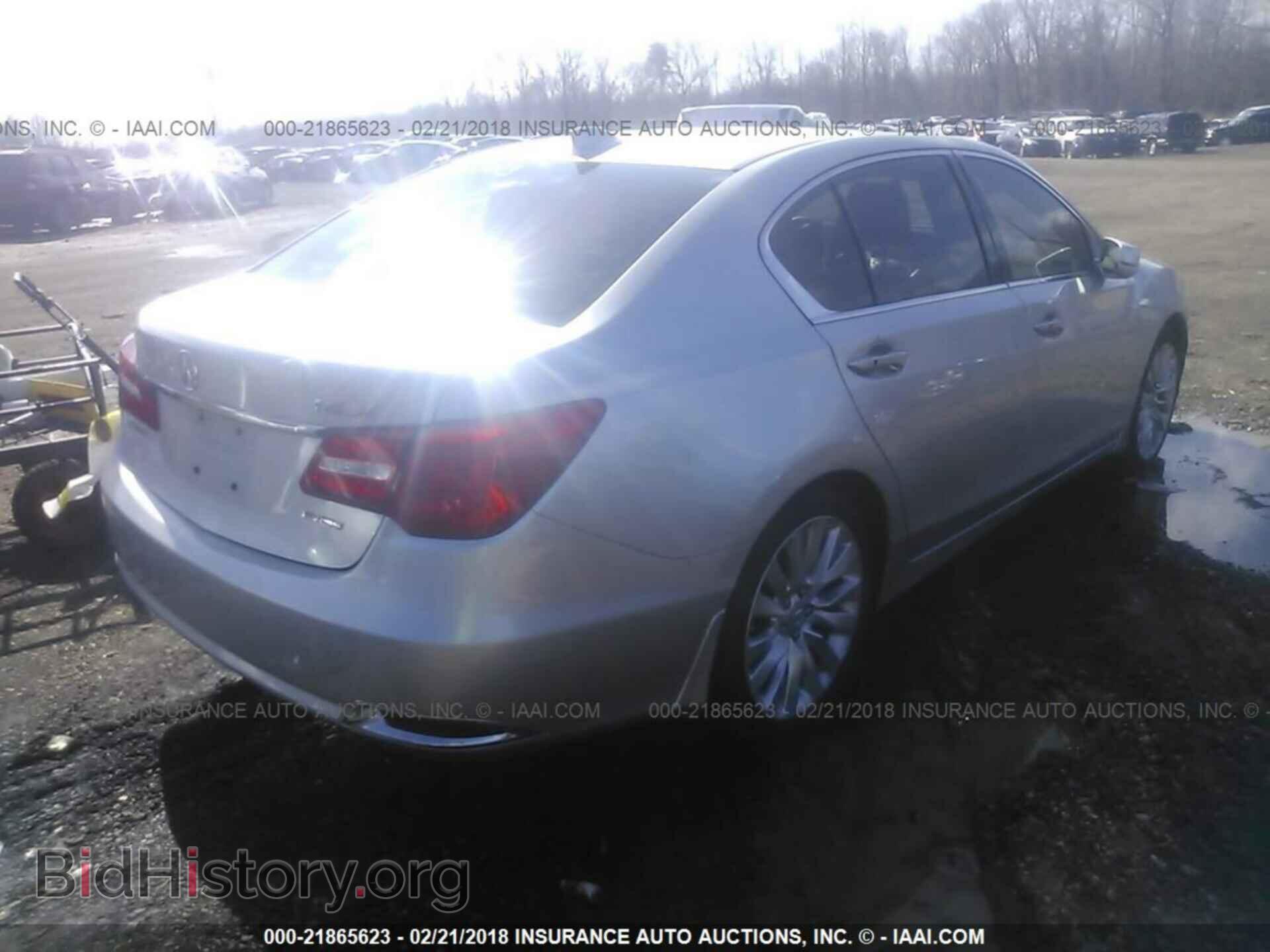 2014 Acura Rlx - VIN: JH4KC1F53EC001267 - Фото 4