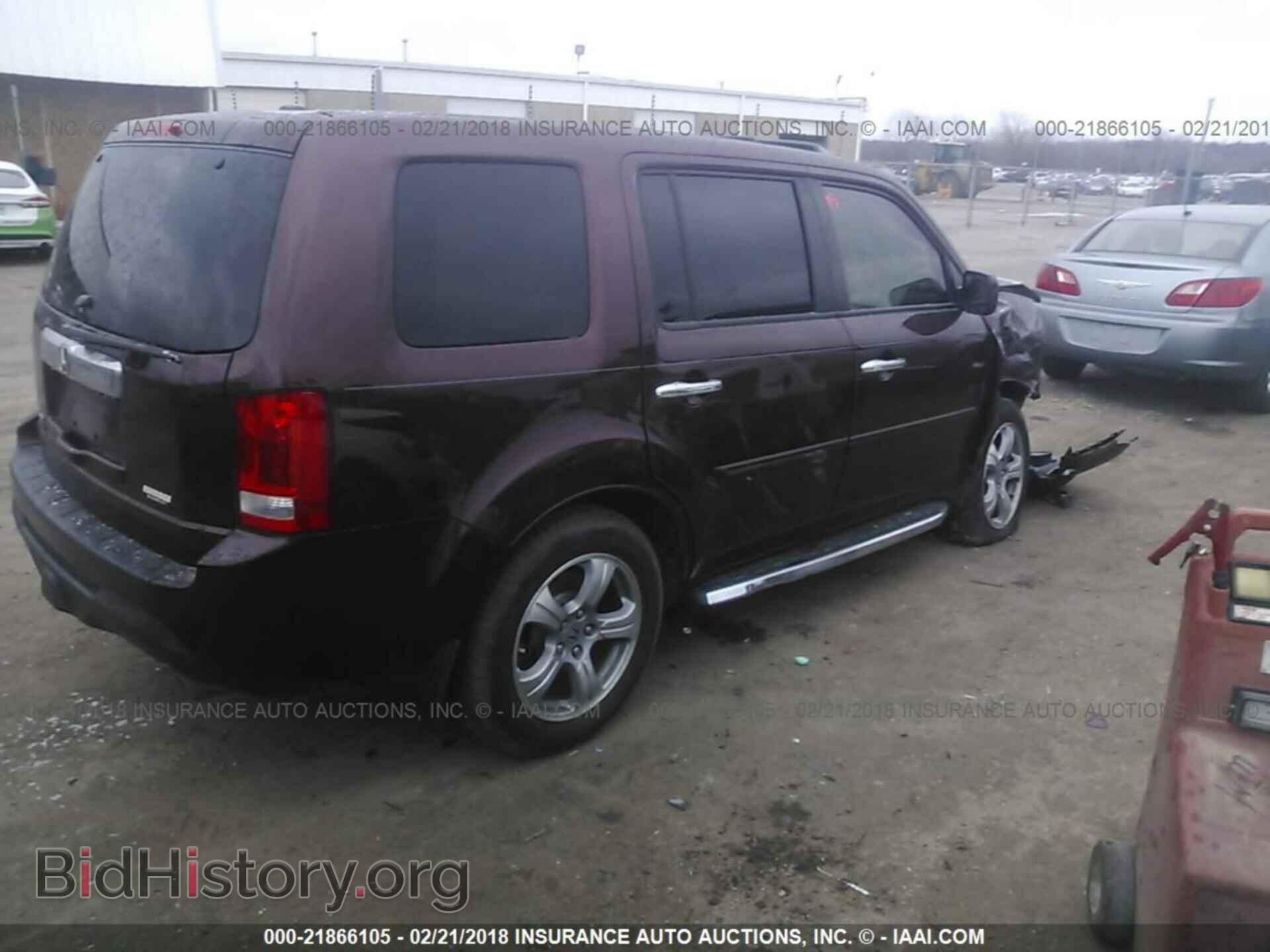 2012 Honda Pilot - VIN: 5FNYF3H76CB039315 - Фото 4