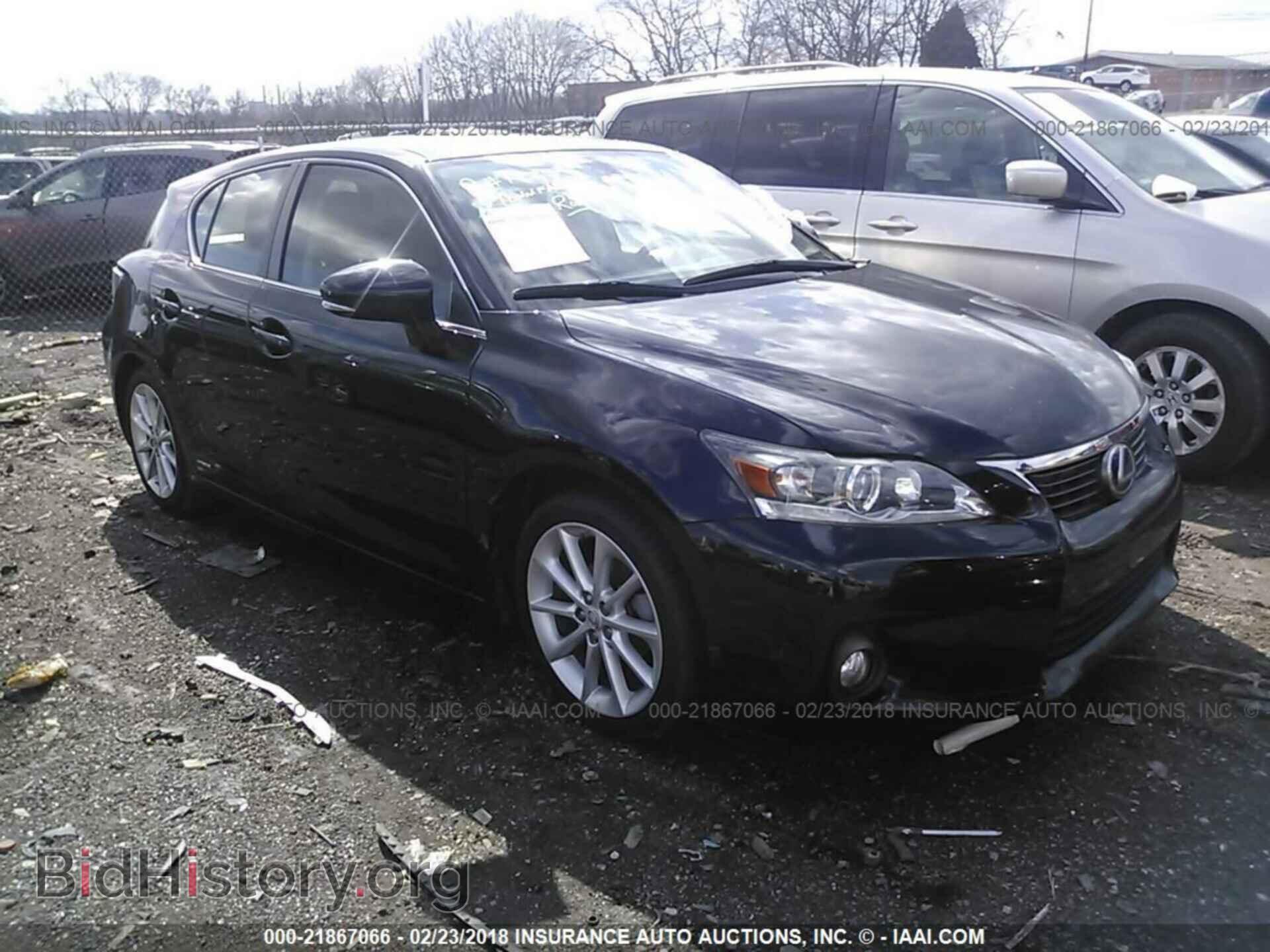 Фотография JTHKD5BH2D2129945 - Lexus Ct 2013