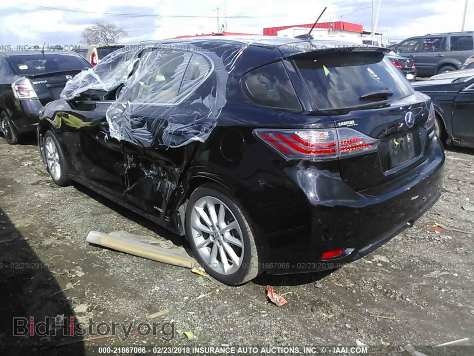 2013 Lexus Ct - VIN: JTHKD5BH2D2129945 - Фото 3