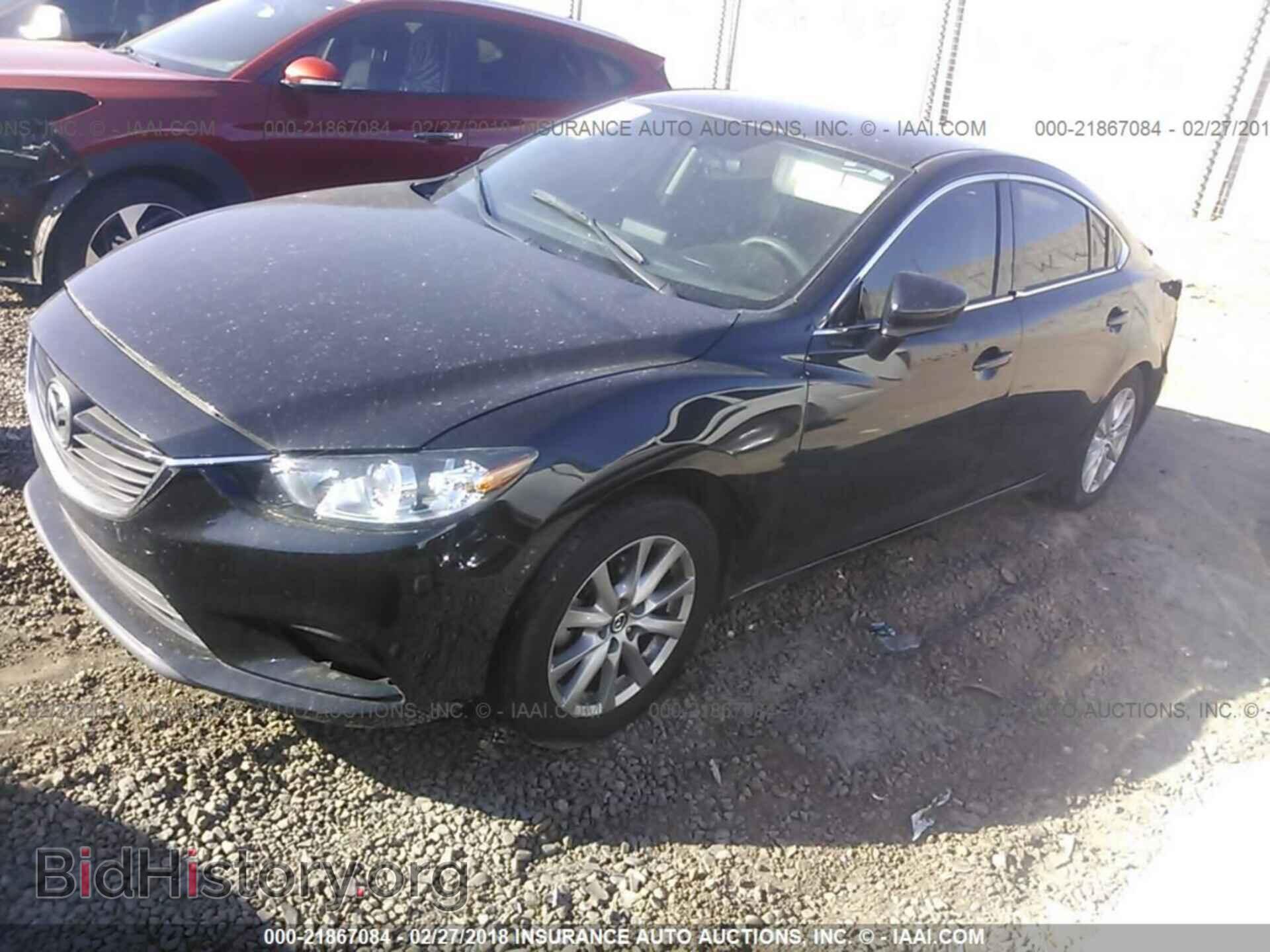2016 Mazda 6 - VIN: JM1GJ1U55G1476689 - Фото 2