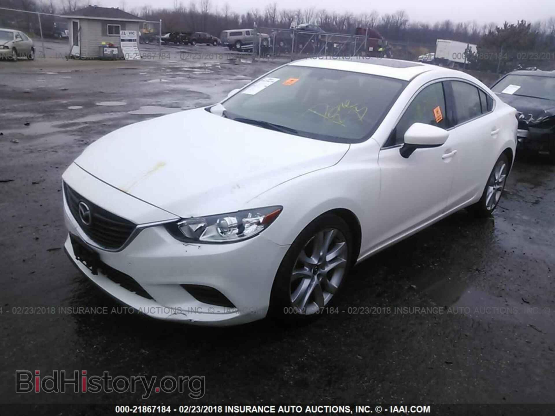 2016 Mazda 6 - VIN: JM1GJ1V56G1428665 - Фото 2