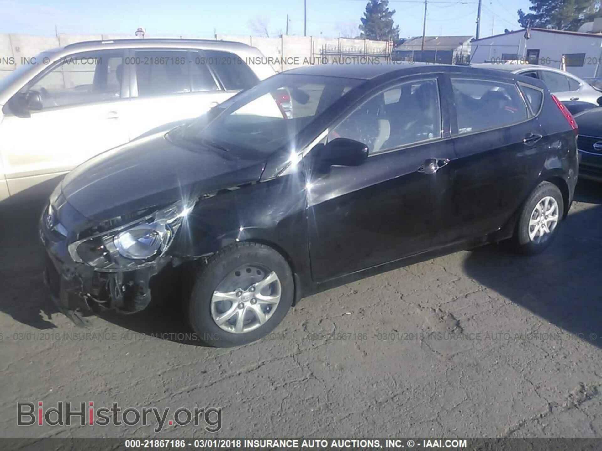2013 HYUNDAI ACCENT - VIN: KMHCT5AE8DU111210 - Фото 2