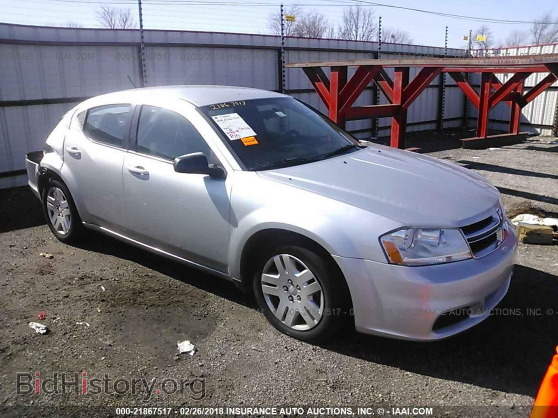 Photo 1C3CDZAB2CN150967 - Dodge Avenger 2012