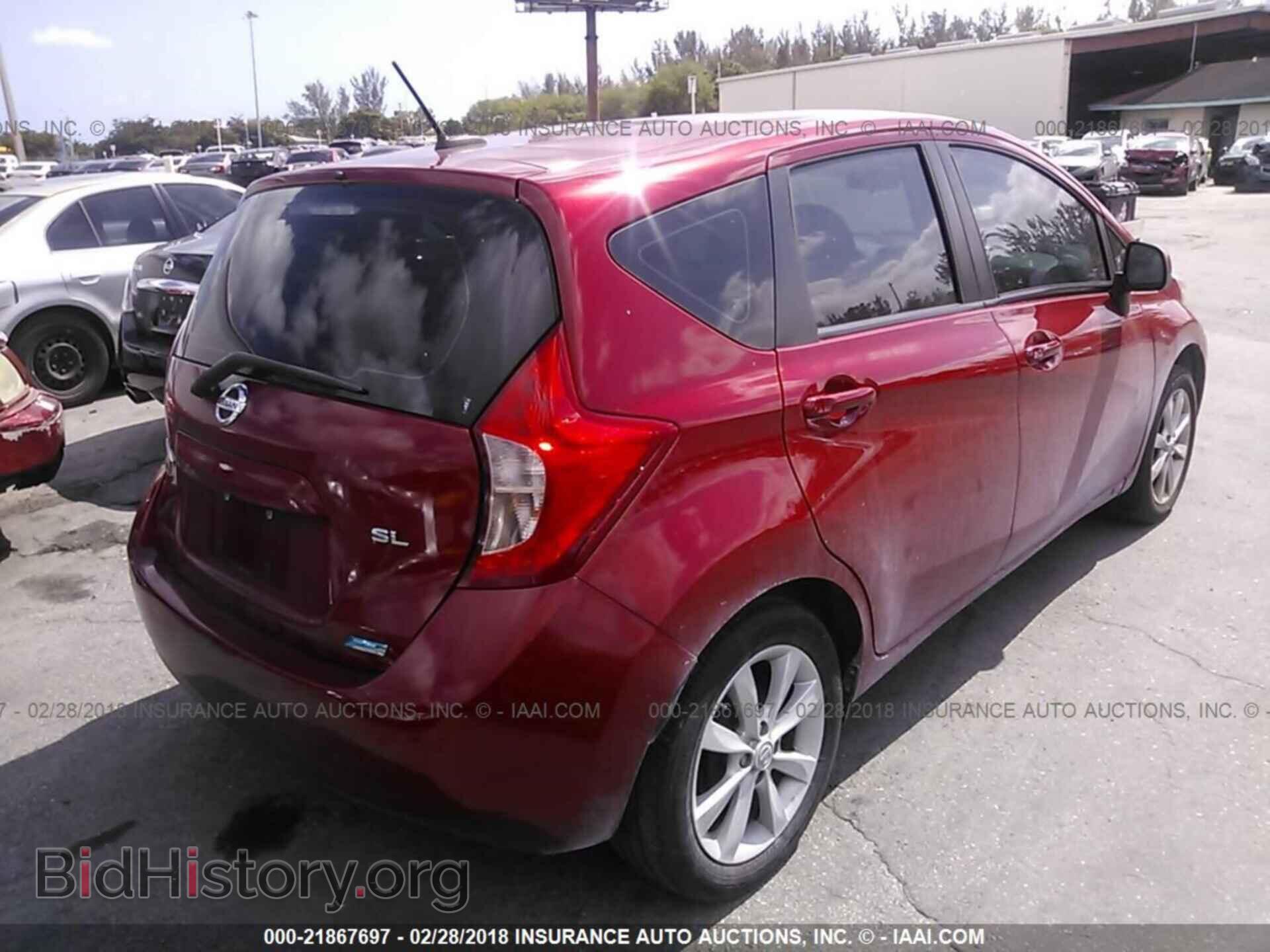 2014 Nissan Versa note - VIN: 3N1CE2CP6EL431295 - Фото 4