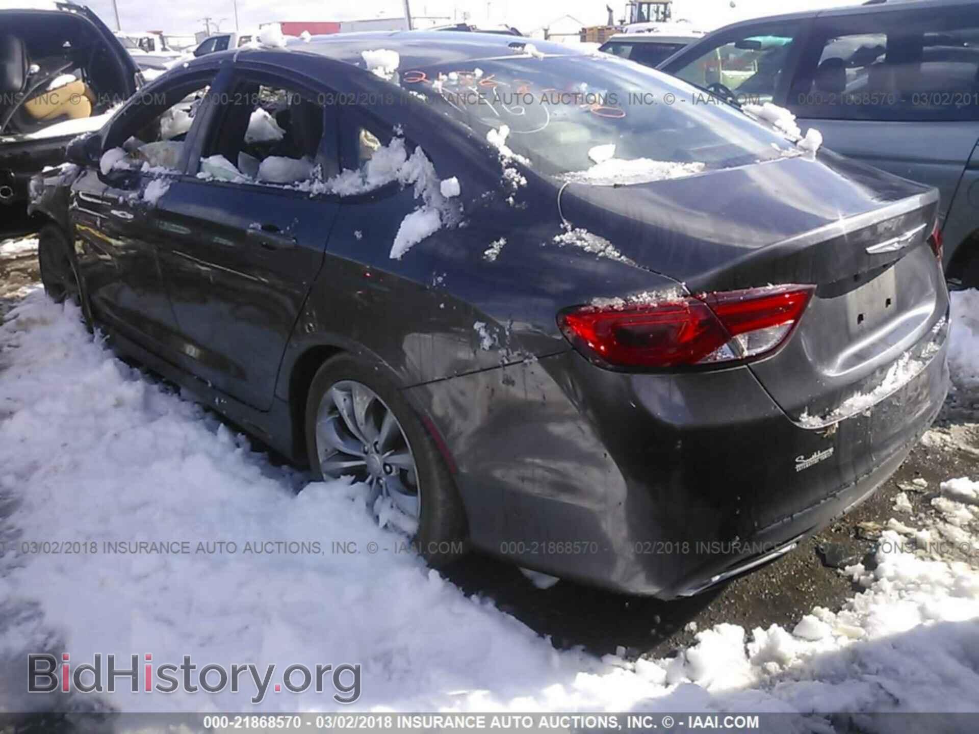 2015 Chrysler 200 - VIN: 1C3CCCBB3FN716959 - Photo 3