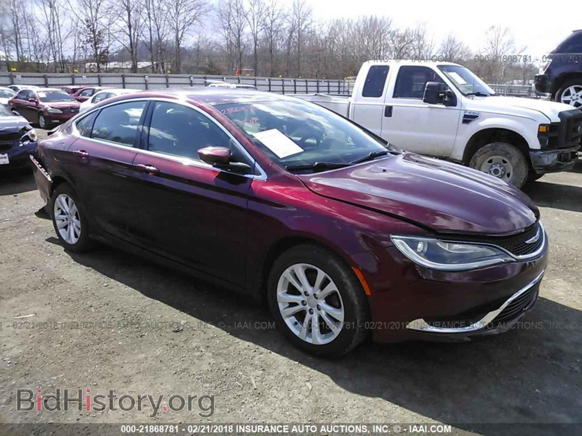Photo 1C3CCCAB6GN103897 - Chrysler 200 2016