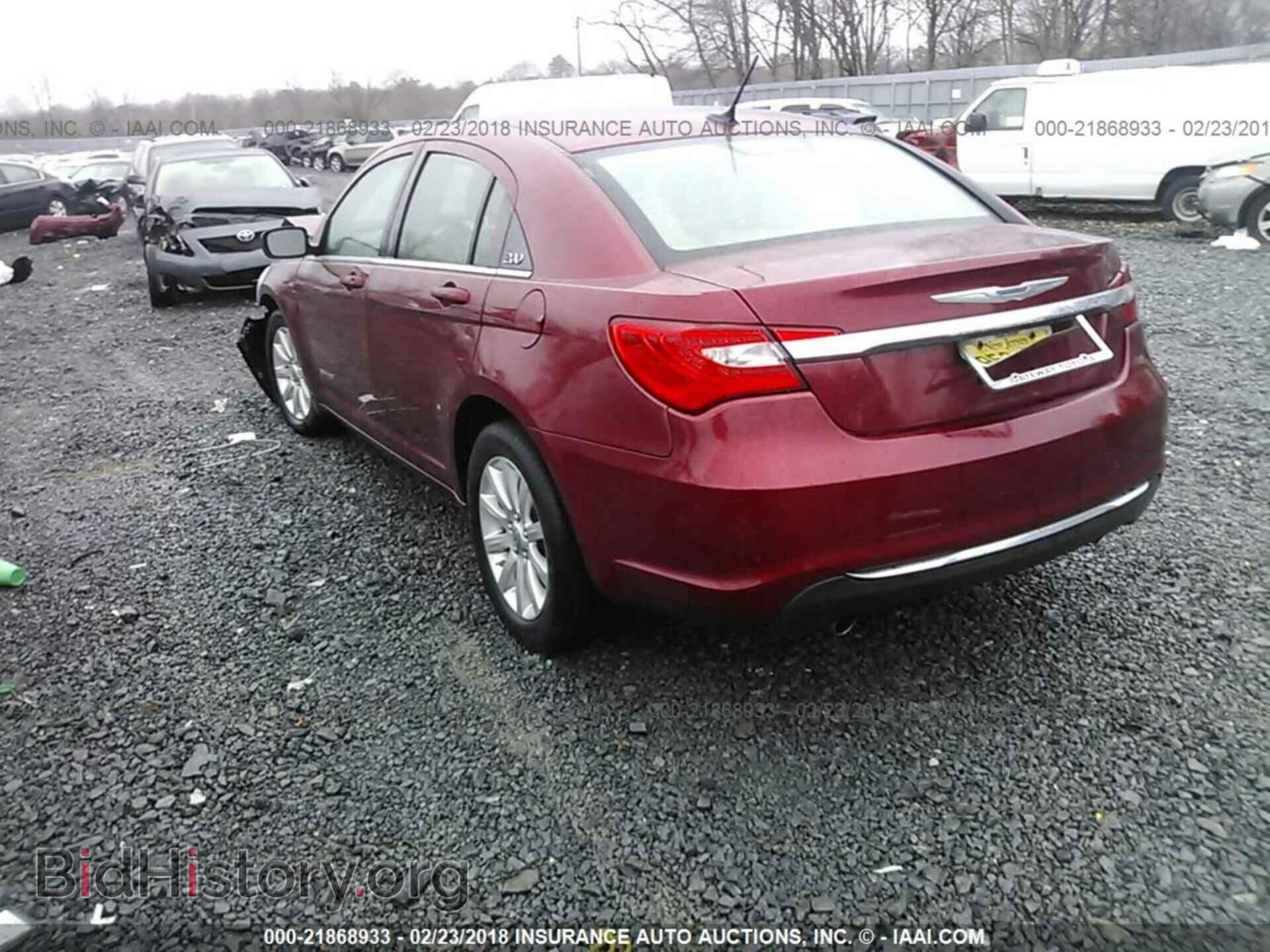2012 Chrysler 200 - VIN: 1C3CCBBG4CN107171 - Фото 3