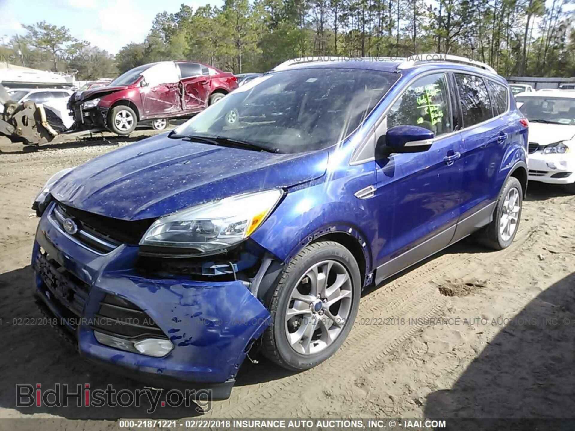 2014 Ford Escape - VIN: 1FMCU0JX1EUE15062 - Фото 2