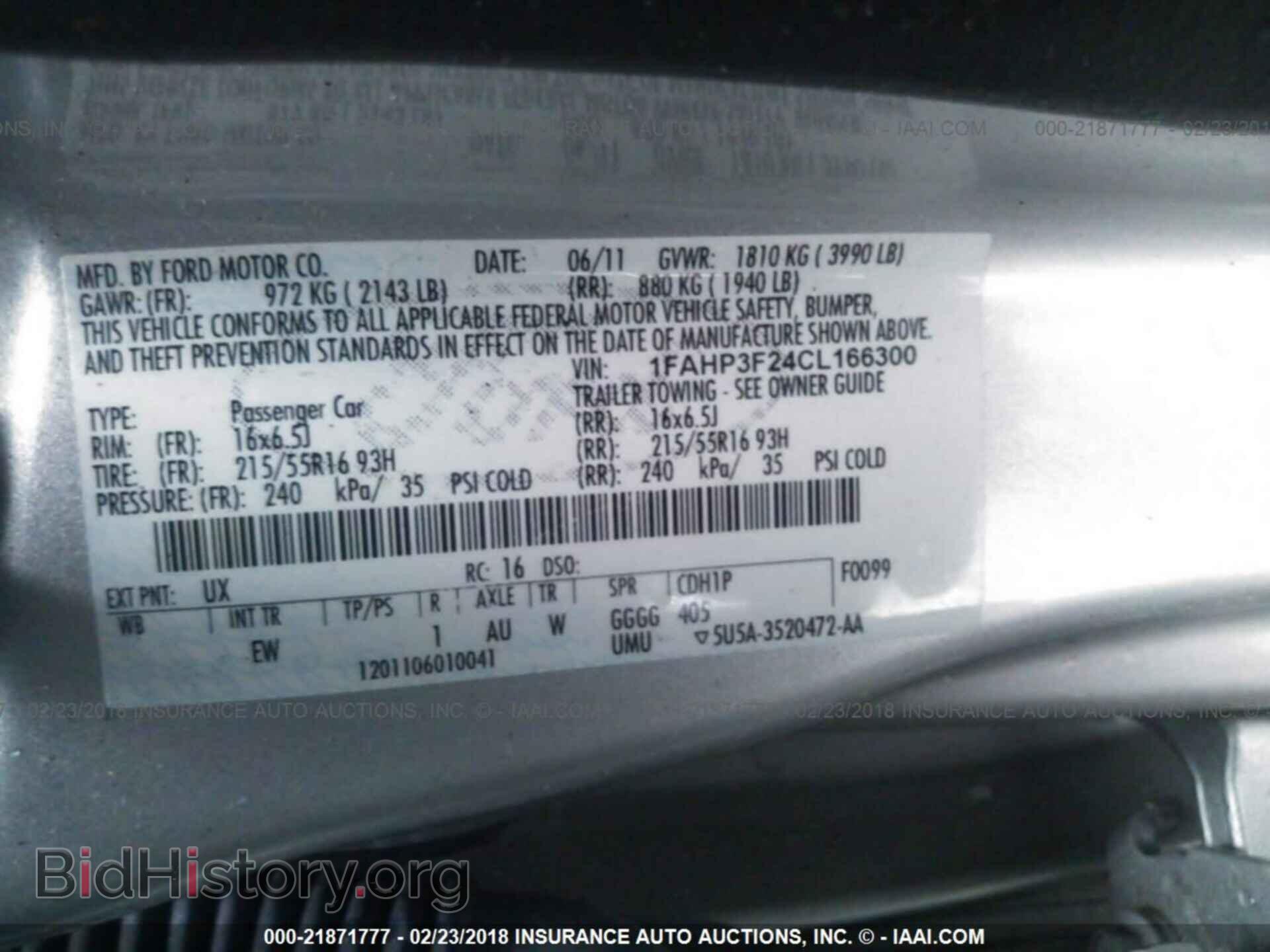 2012 Ford Focus - VIN: 1FAHP3F24CL166300 - Photo 9