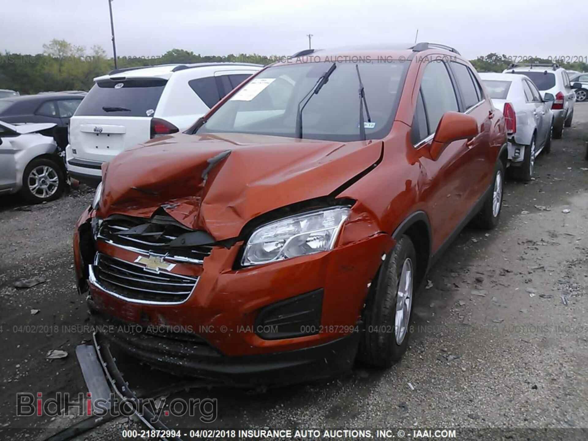 2015 Chevrolet Trax - VIN: KL7CJLSB4FB187165 - Фото 2