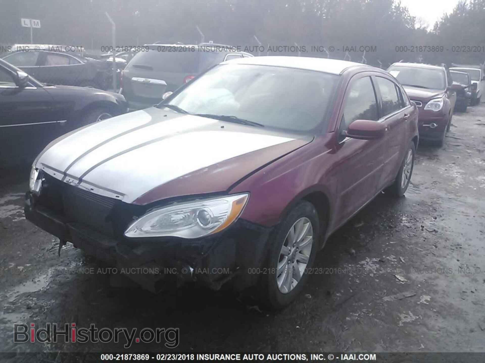 2012 Chrysler 200 - VIN: 1C3CCBBB5CN207848 - Фото 2