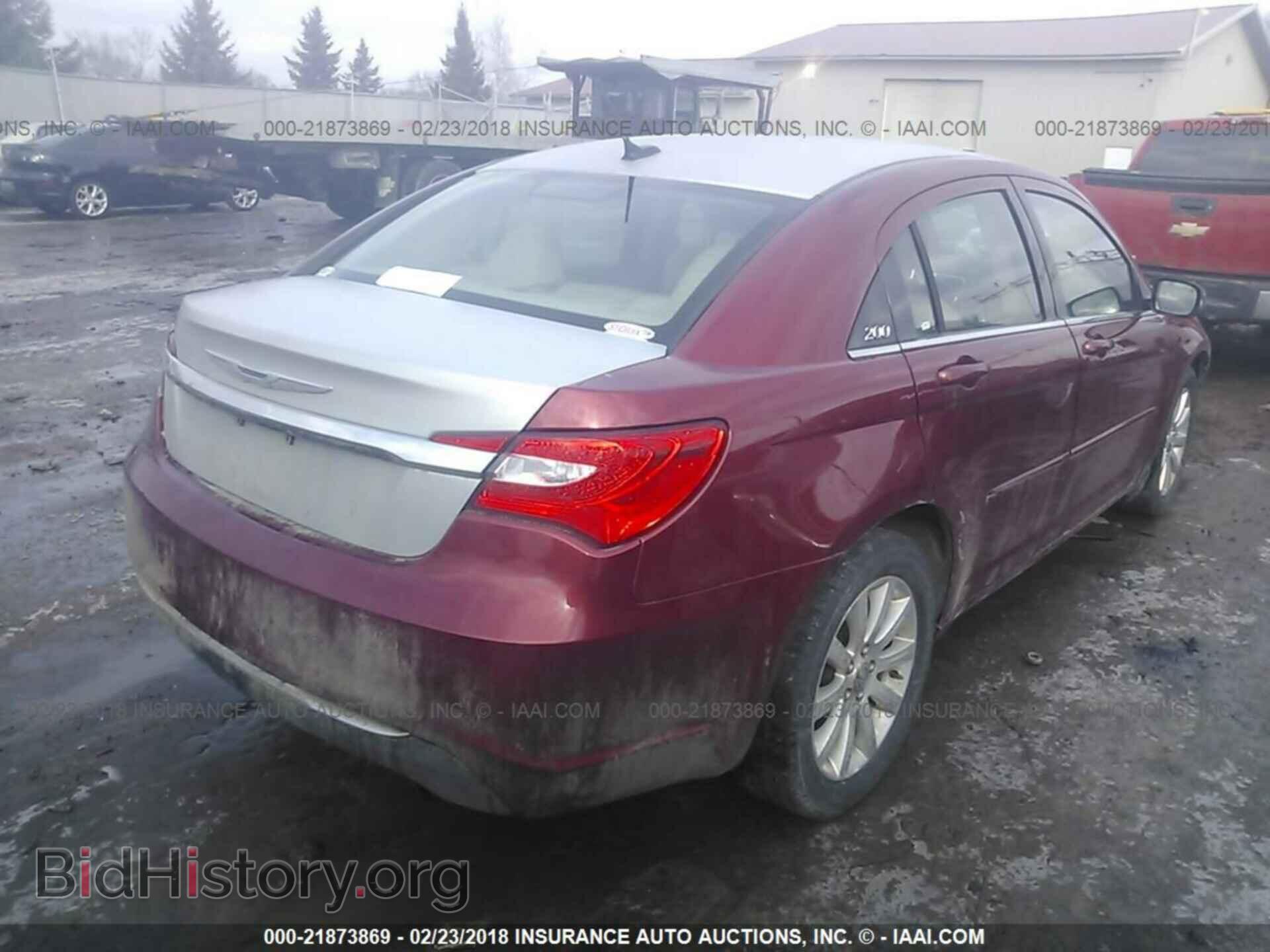 2012 Chrysler 200 - VIN: 1C3CCBBB5CN207848 - Фото 4