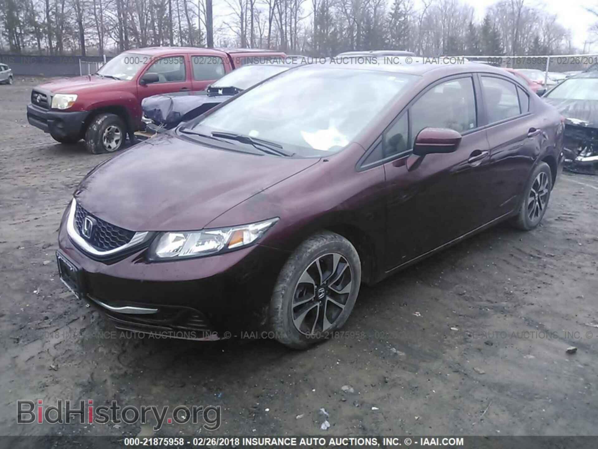 2014 Honda Civic - VIN: 19XFB2F87EE217427 - Фото 2