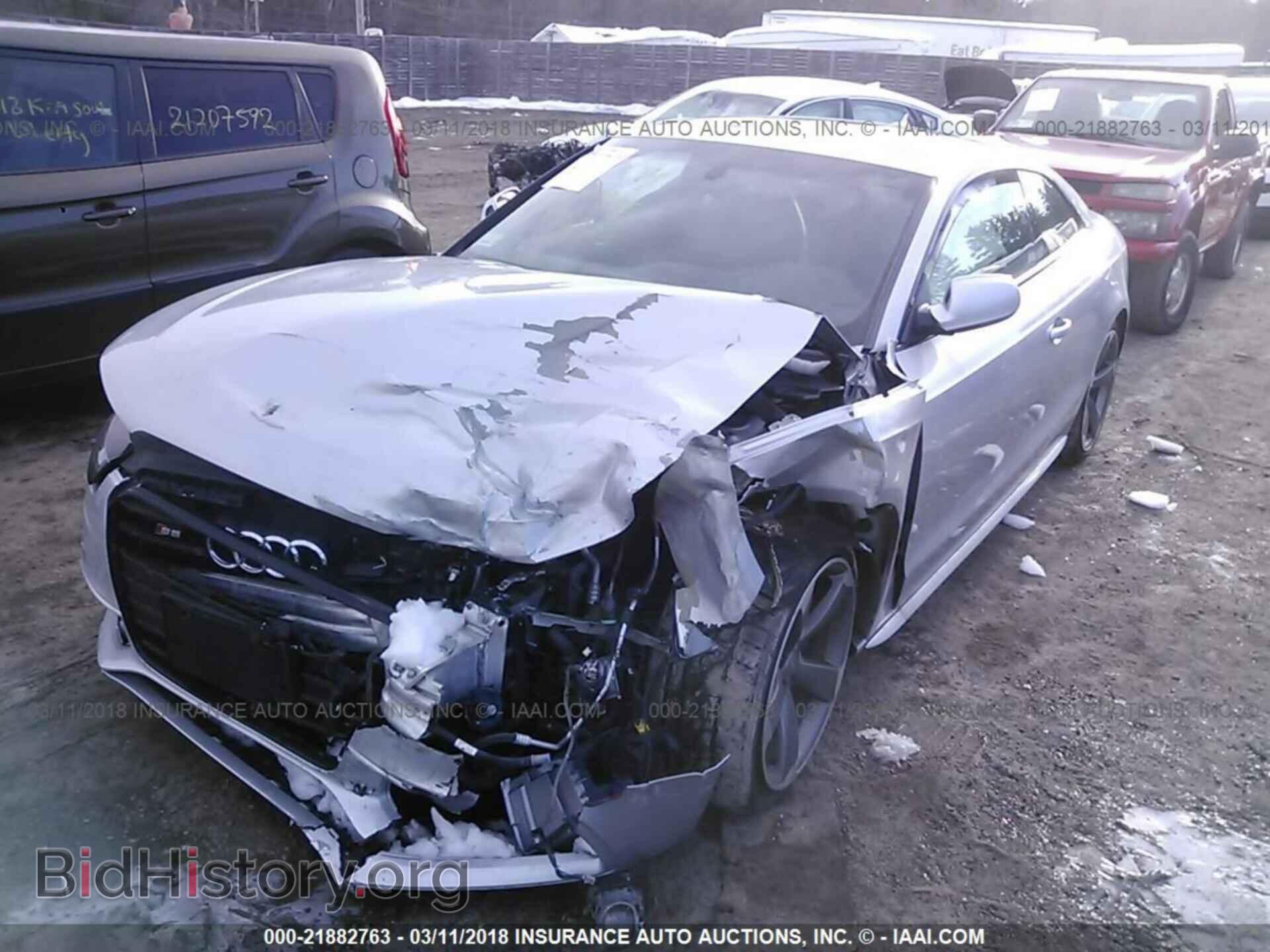 2014 Audi S5 - VIN: WAUCGAFR9EA056053 - Фото 2