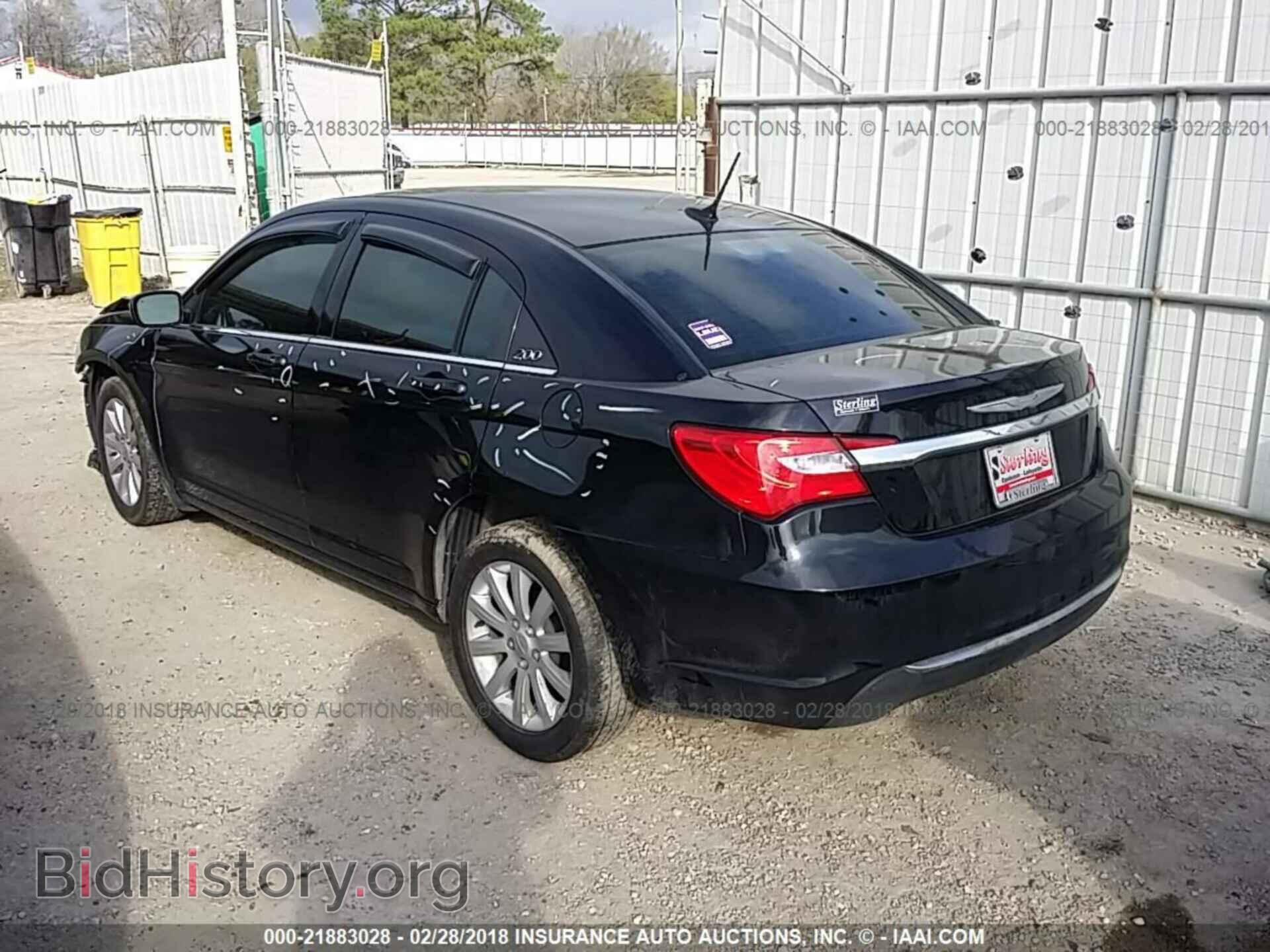 2012 Chrysler 200 - VIN: 1C3CCBBB9CN287882 - Фото 3